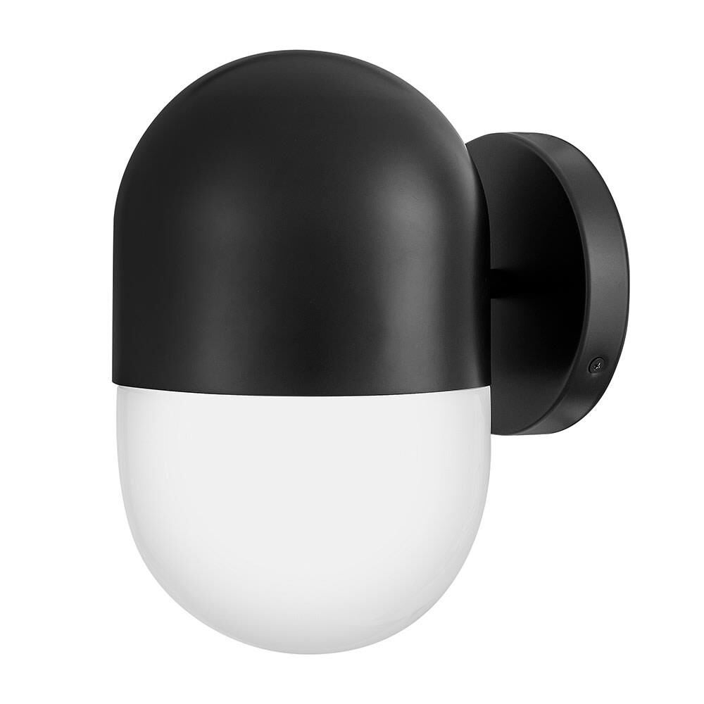 Shown in Black finish and Cased Opal glass