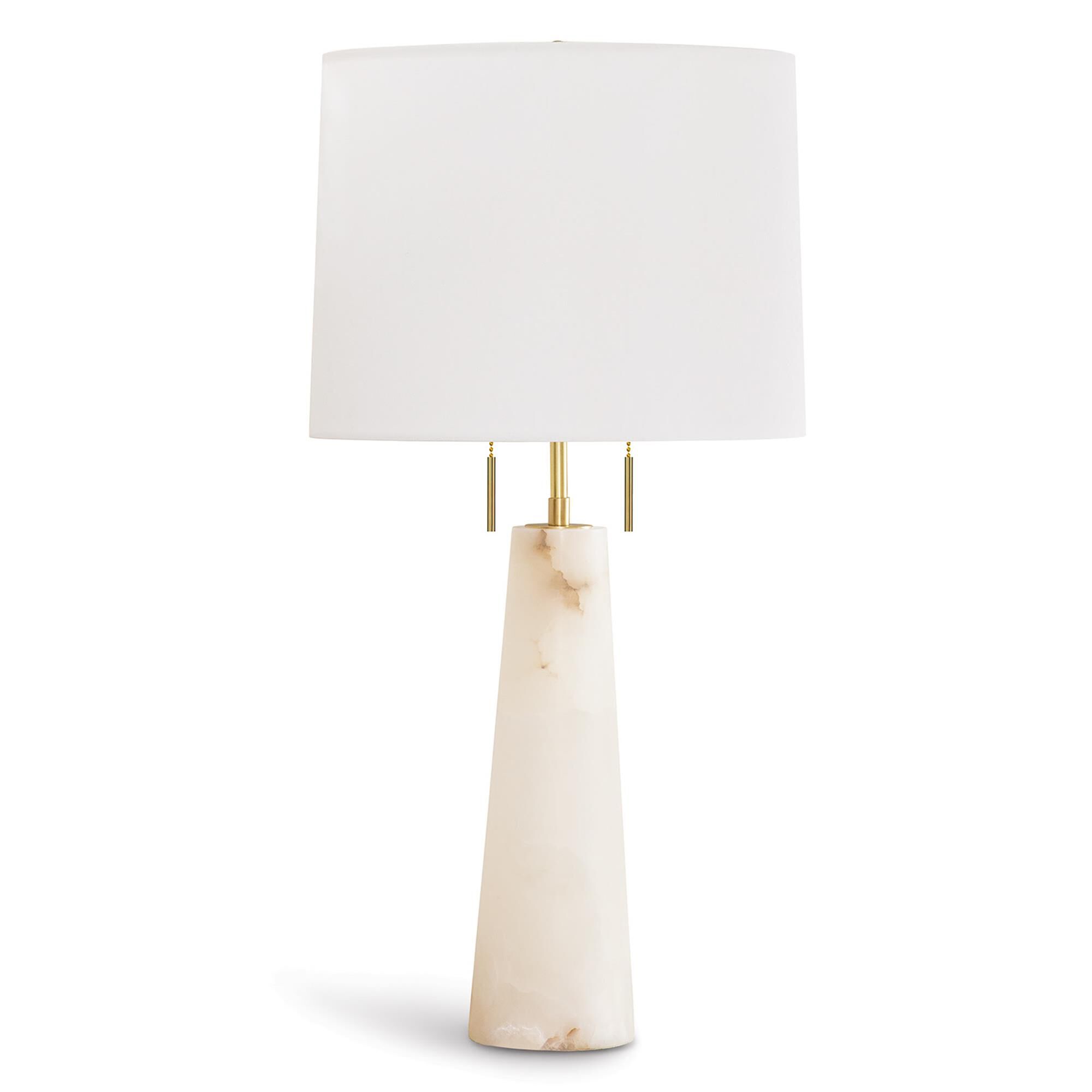Shown in Natural Stone finish and Linen shade