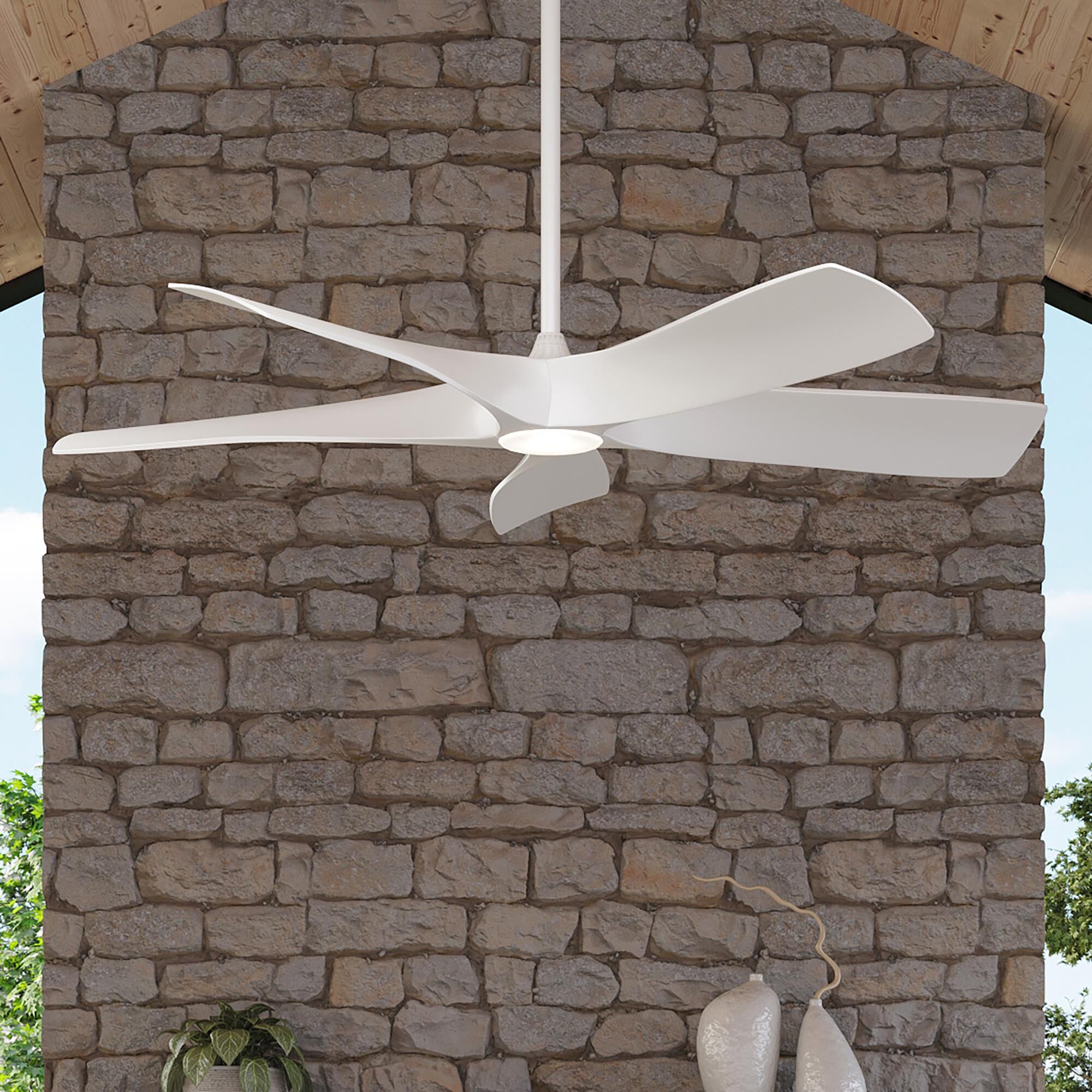 Vernal 60 Inch Ceiling Fan with Light Kit by Progress Lighting