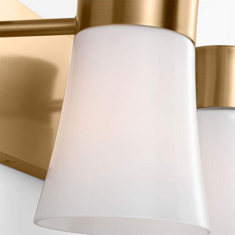 Drew & Jonathan Roy 14 Inch 3 Light Bath Vanity Light by Visual Comfort Studio