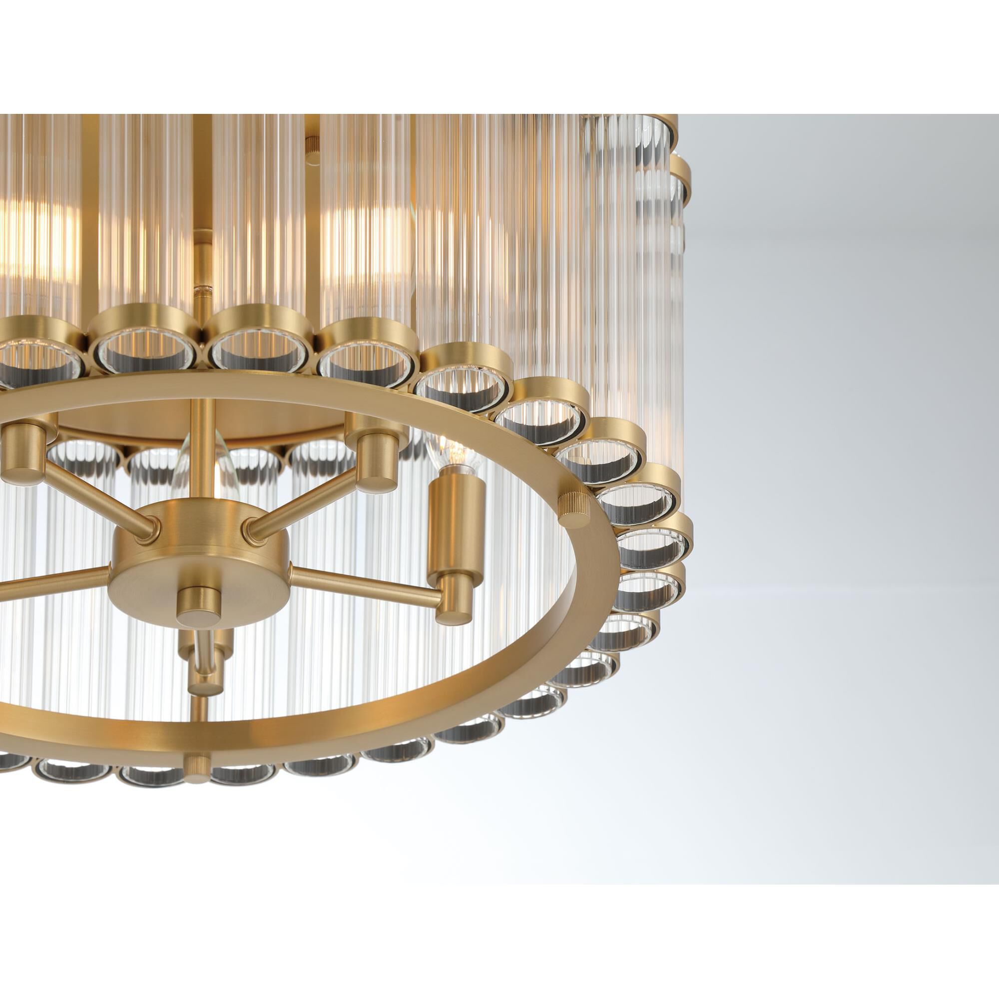 Glasbury 18 Inch Flush Mount by Eurofase Lighting