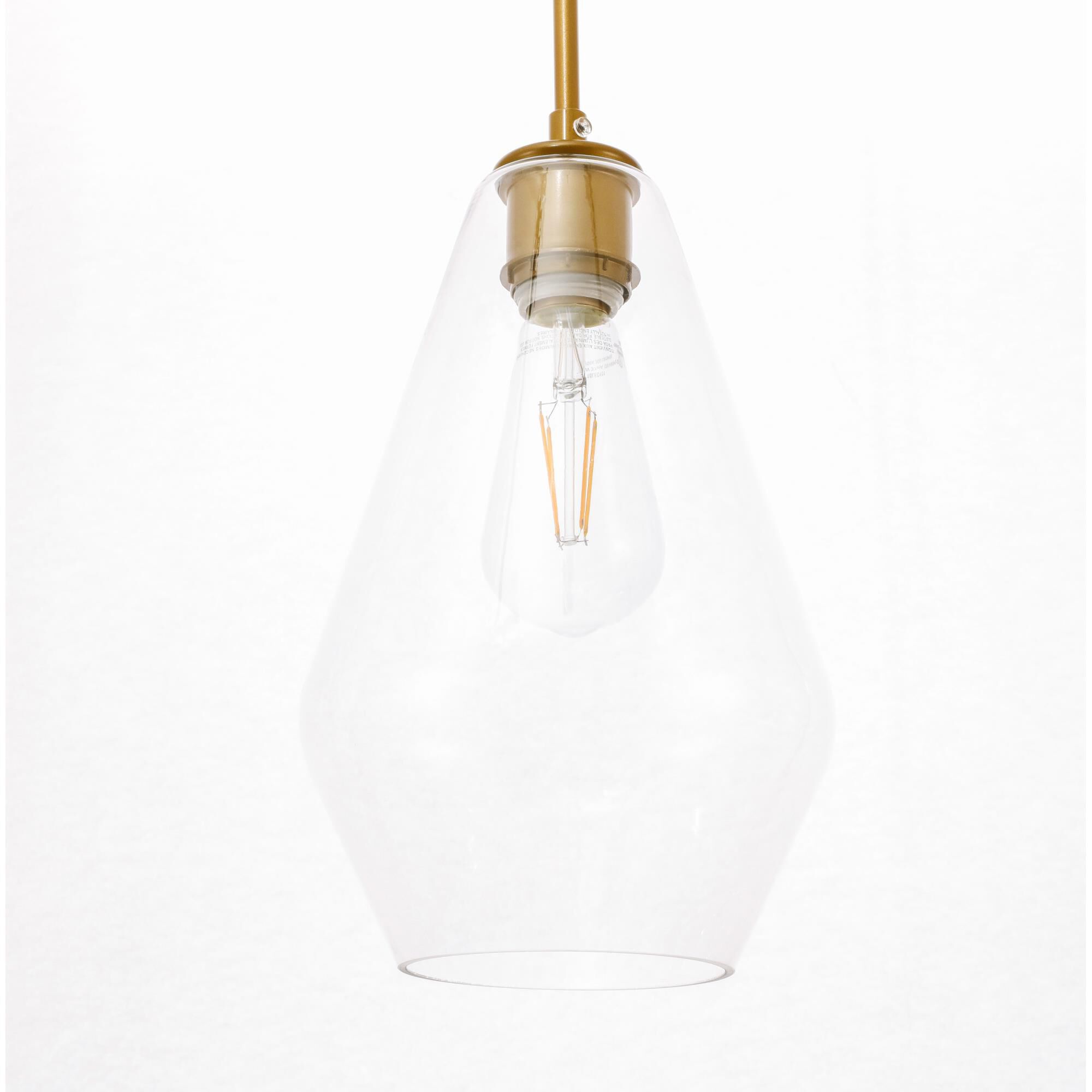 Gene 7 Inch Mini Pendant by Elegant Lighting