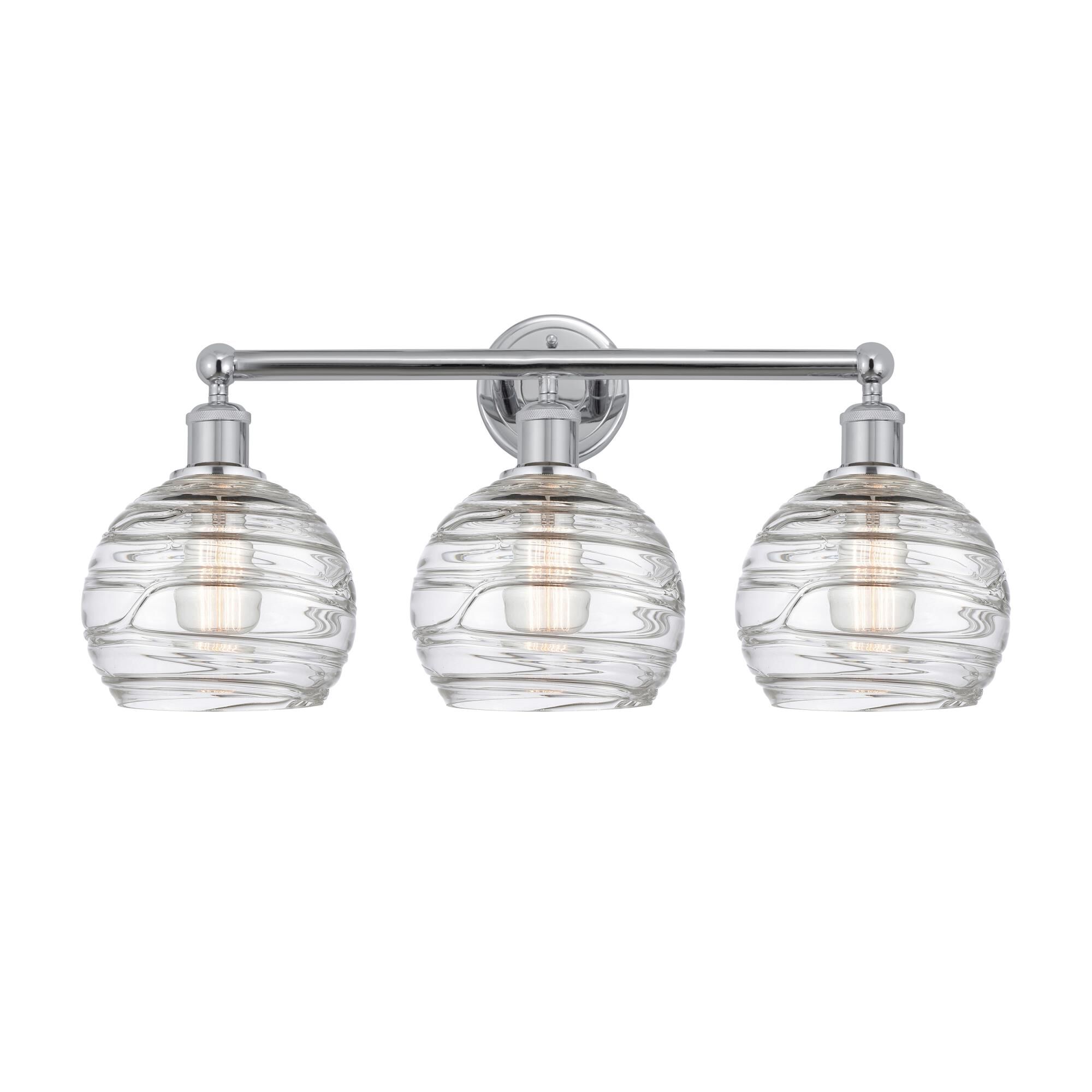 Bruno Marashlian Athens Deco Swirl 26 Inch Bath Vanity Light by Innovations Lighting