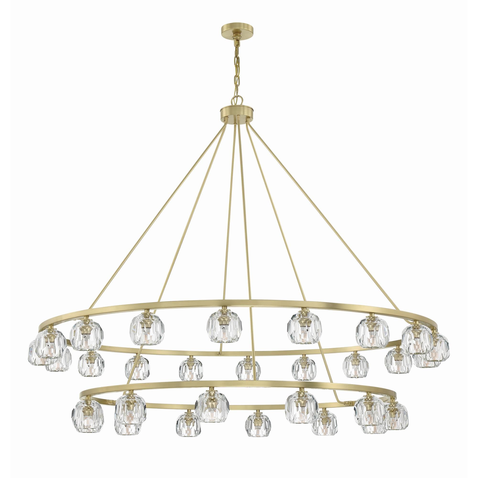 Aragon 59 Inch Chandelier by Crystorama