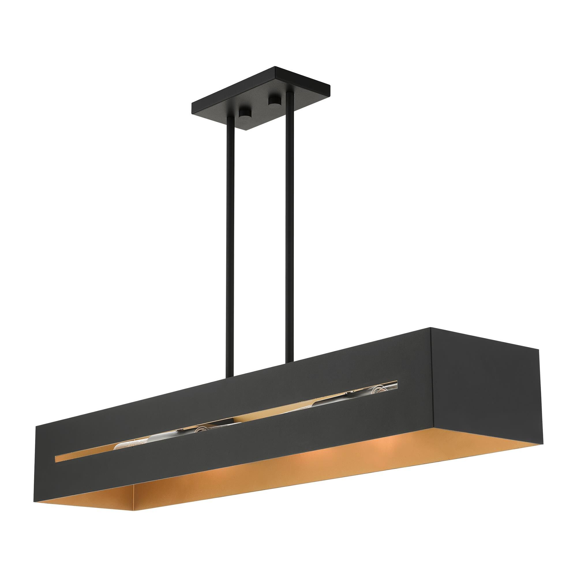 Soma 36 Inch 4 Light Linear Suspension Light by Livex Lighting