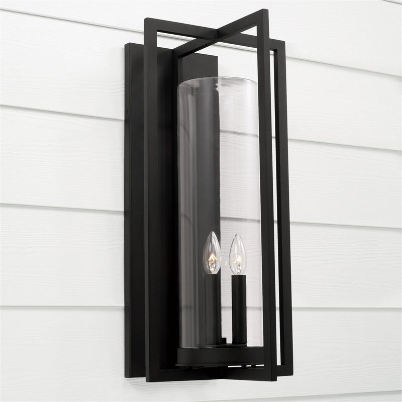 Kent 25 Inch Tall 3 Light Outdoor Wall Light by Capital Lighting Fixture Company