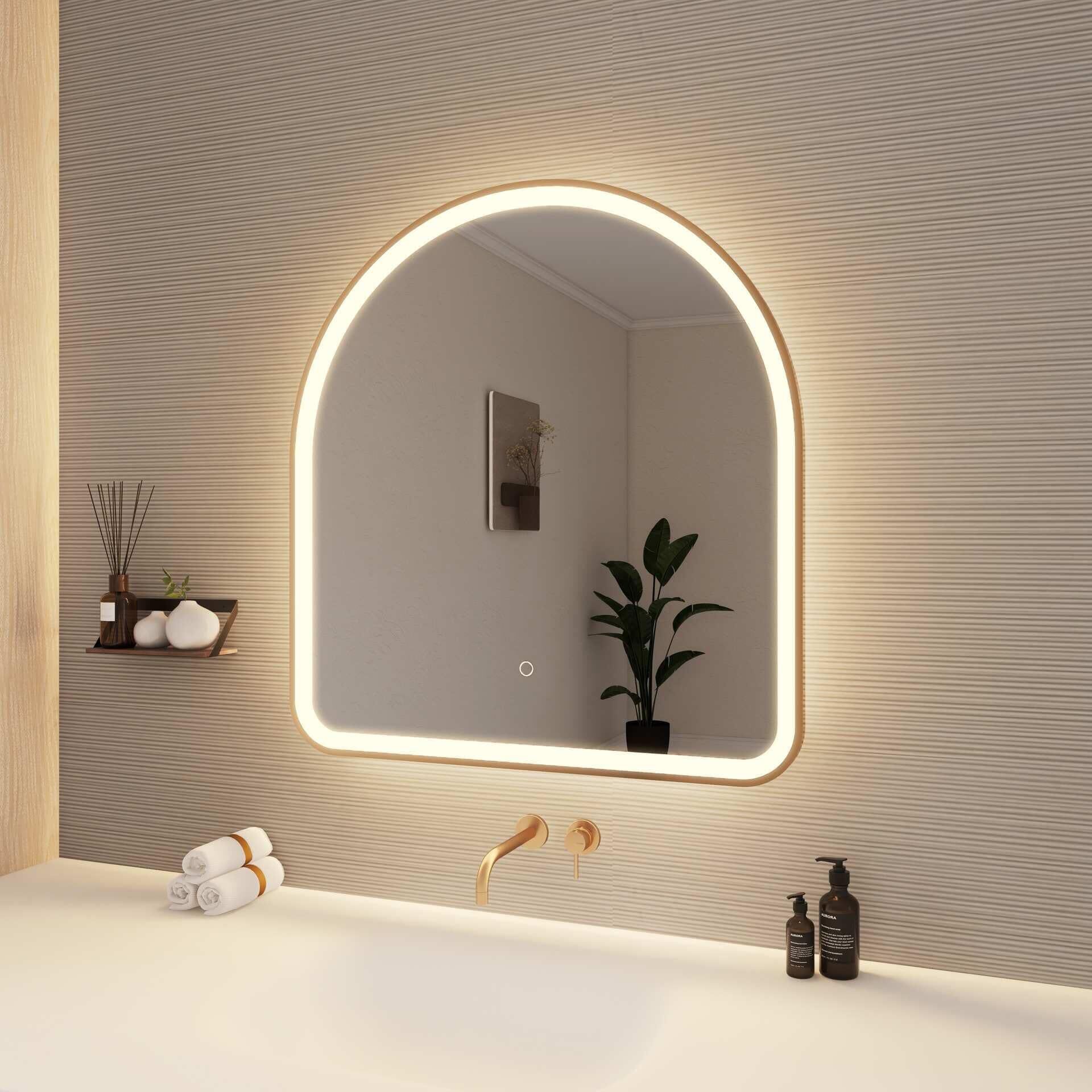 Shown in Satin Gold finish