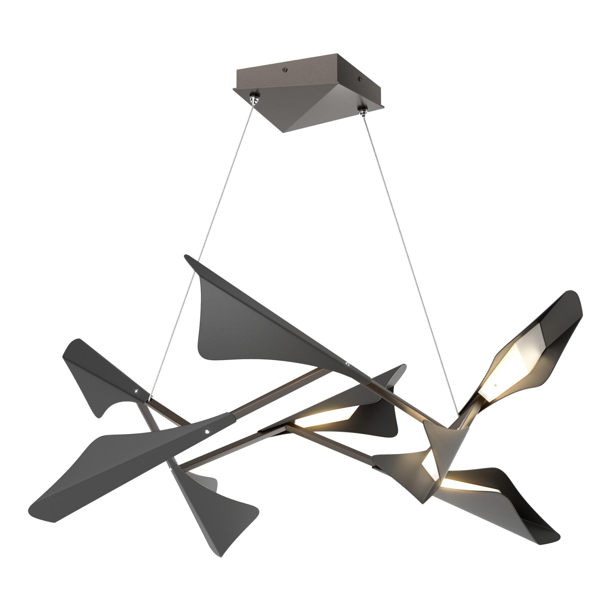Plume Multi Light Pendant by Hubbardton Forge