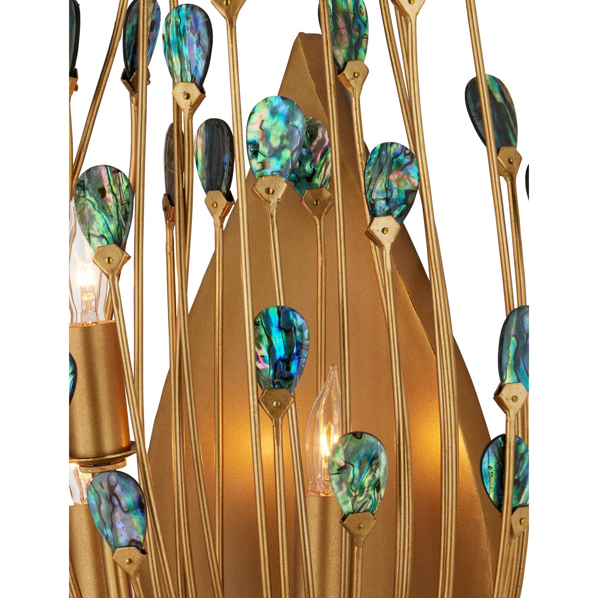 Delphos 14 Inch Wall Sconce by Currey and Company