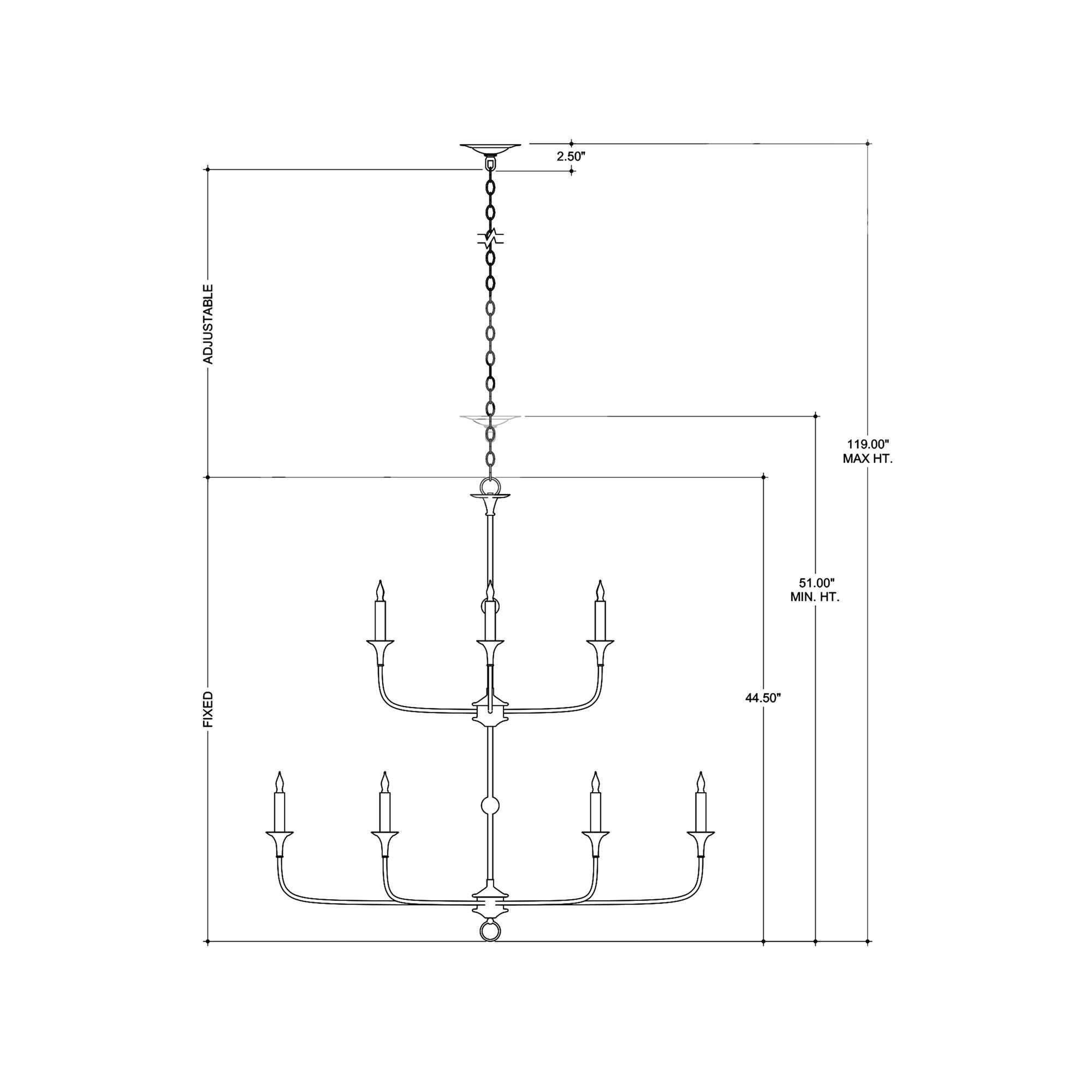 Nottaway Large Chandelier,