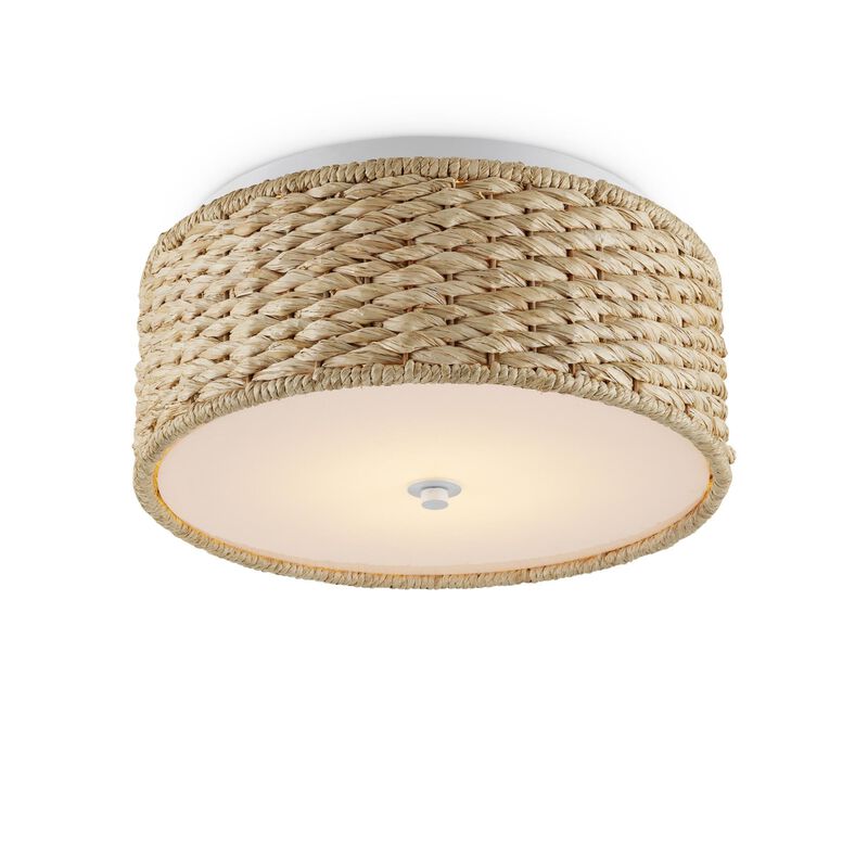 Colchester 16 Inch 1 Light LED Flush Mount by Currey and Company