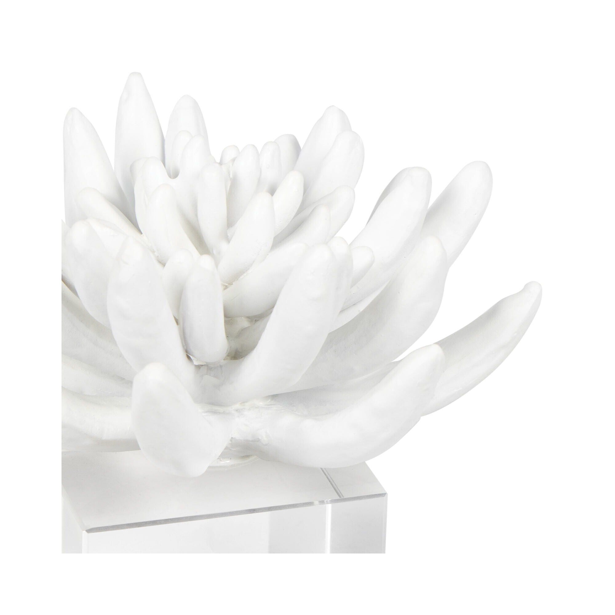 Shown in White finish and - None - shade