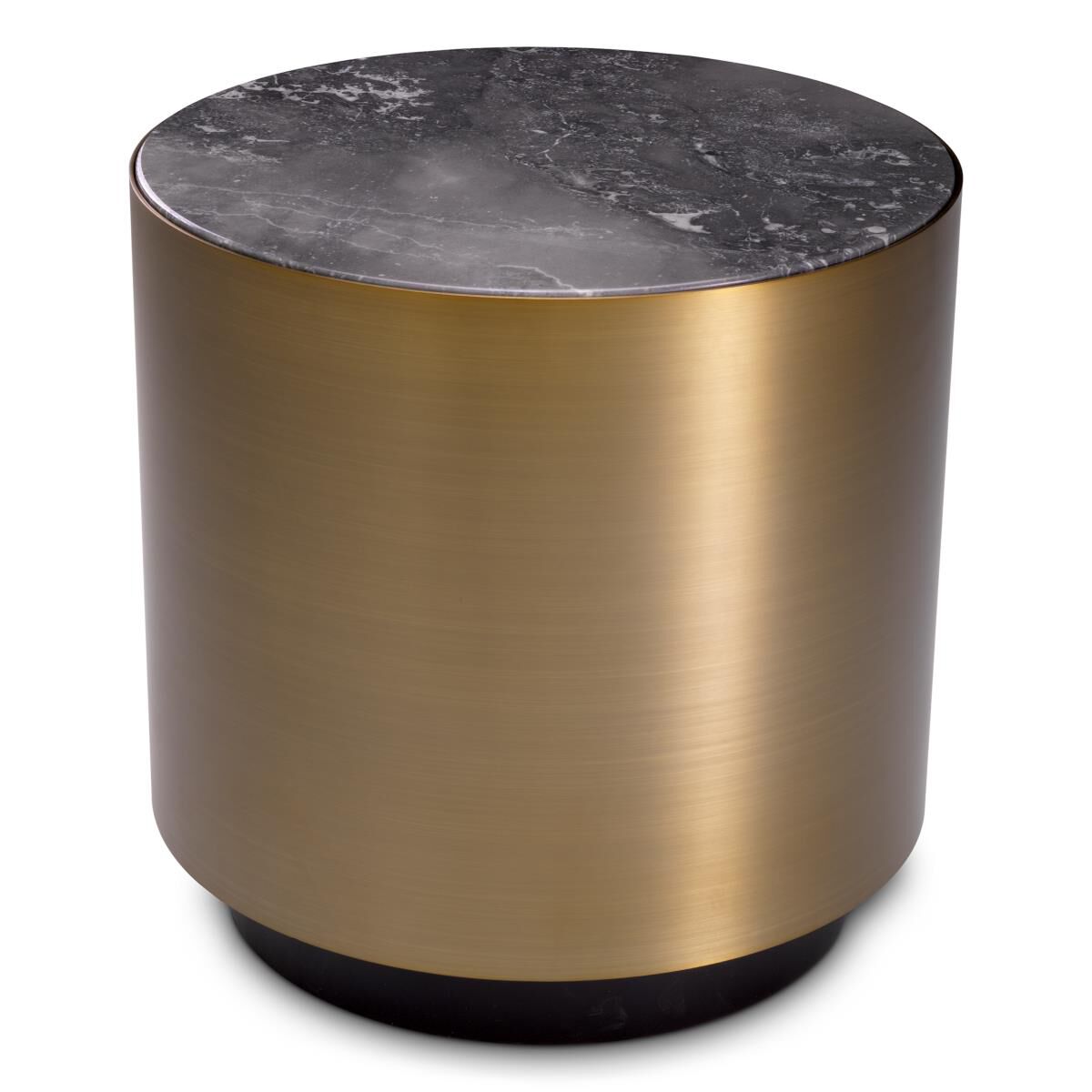 Shown in Brushed Brass, Grey Marble, Black finish
