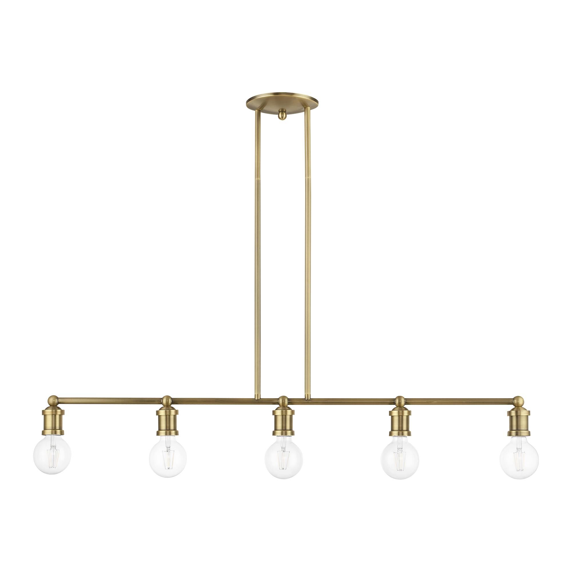 Shown in Antique Brass finish