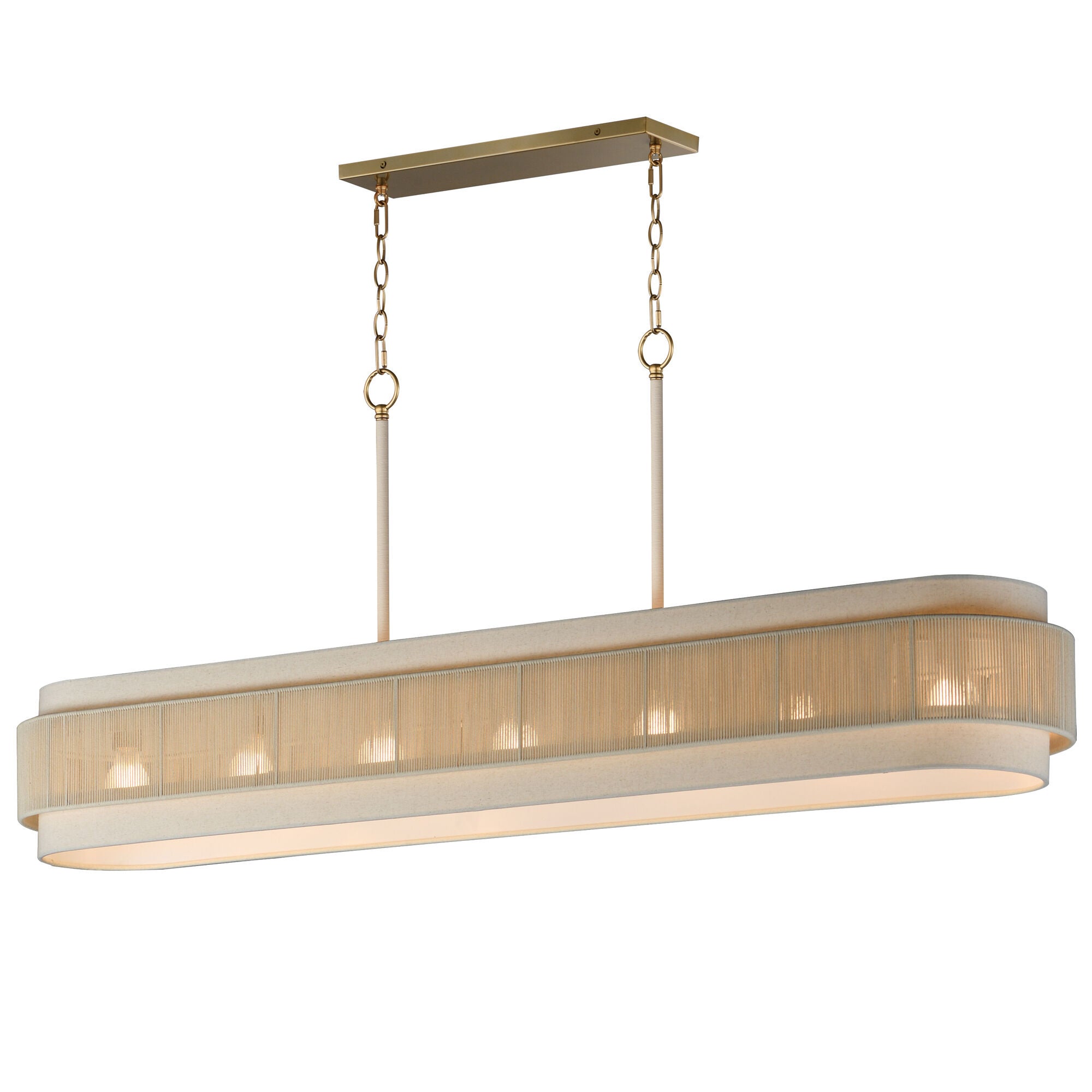Seacliff Large Linear Chandelier,