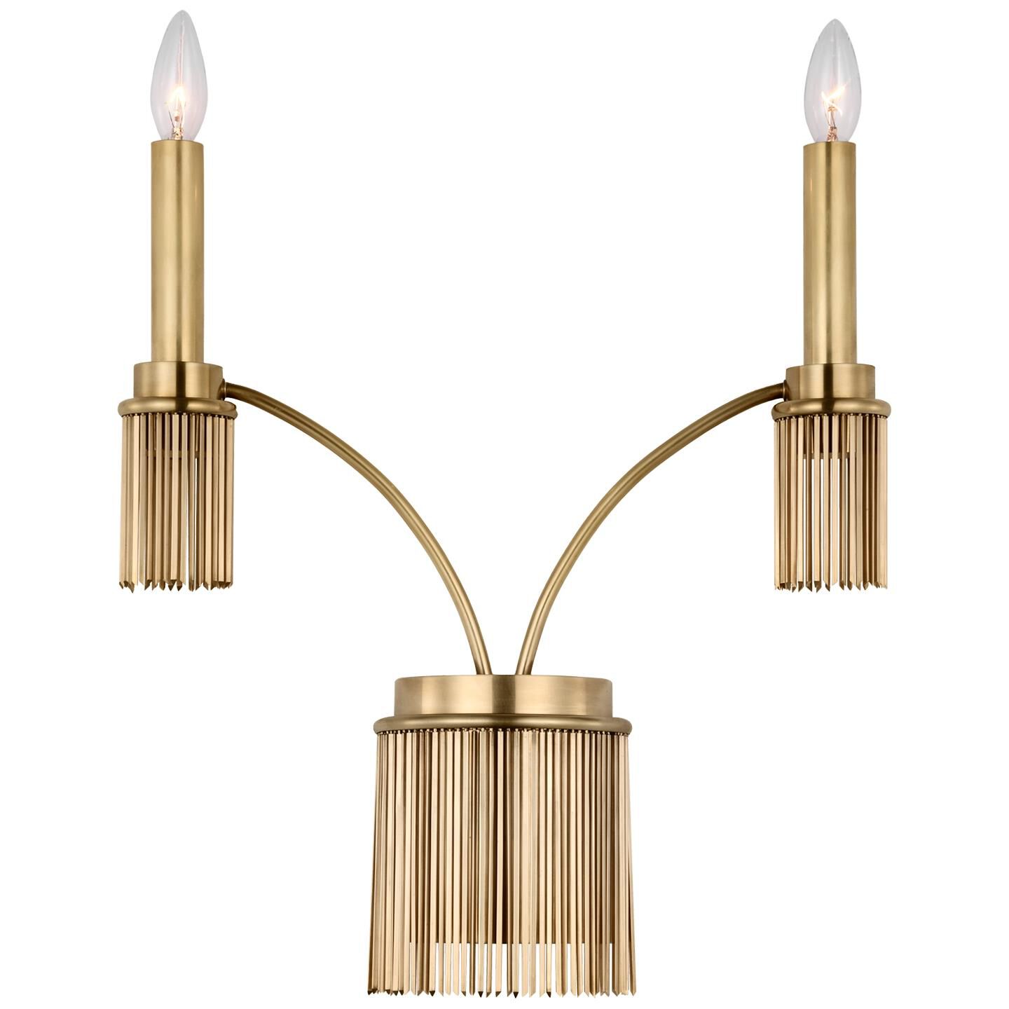 Shown in Antique-Burnished Brass finish
