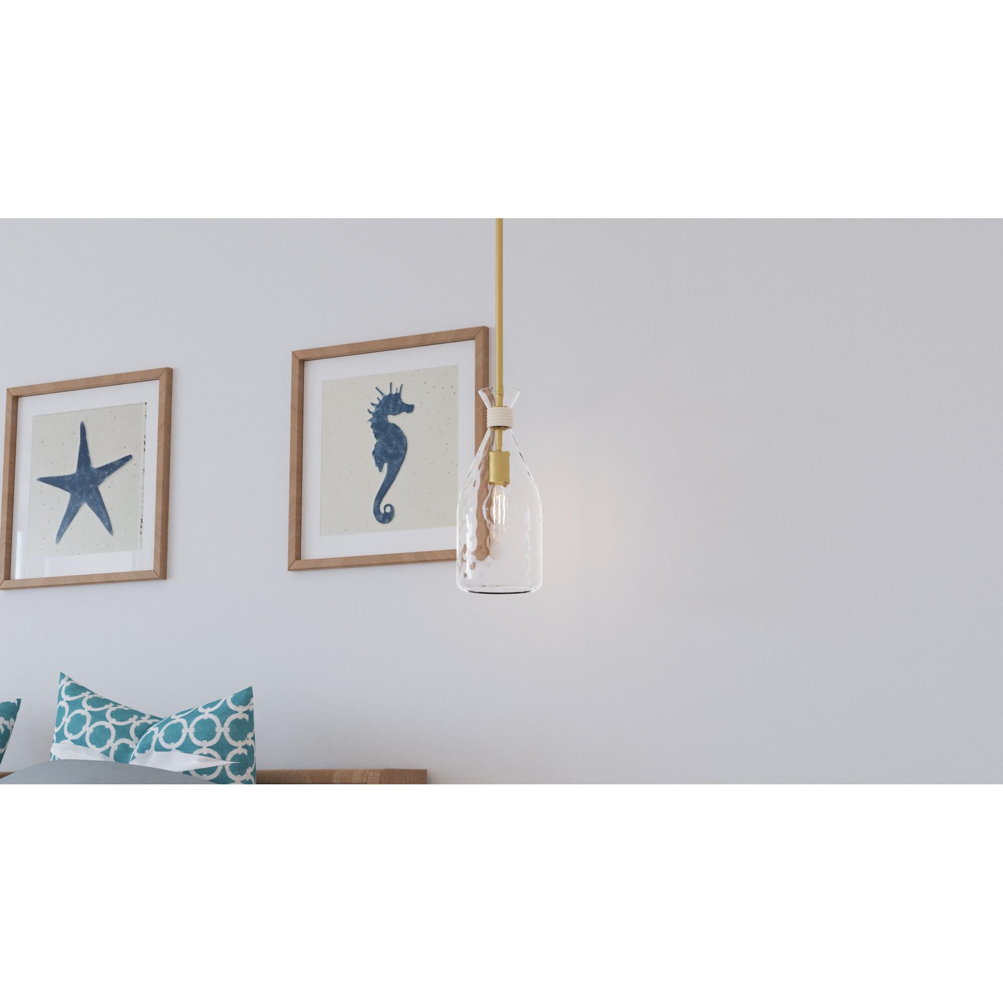 Govada 6 Inch Mini Pendant by Quoizel