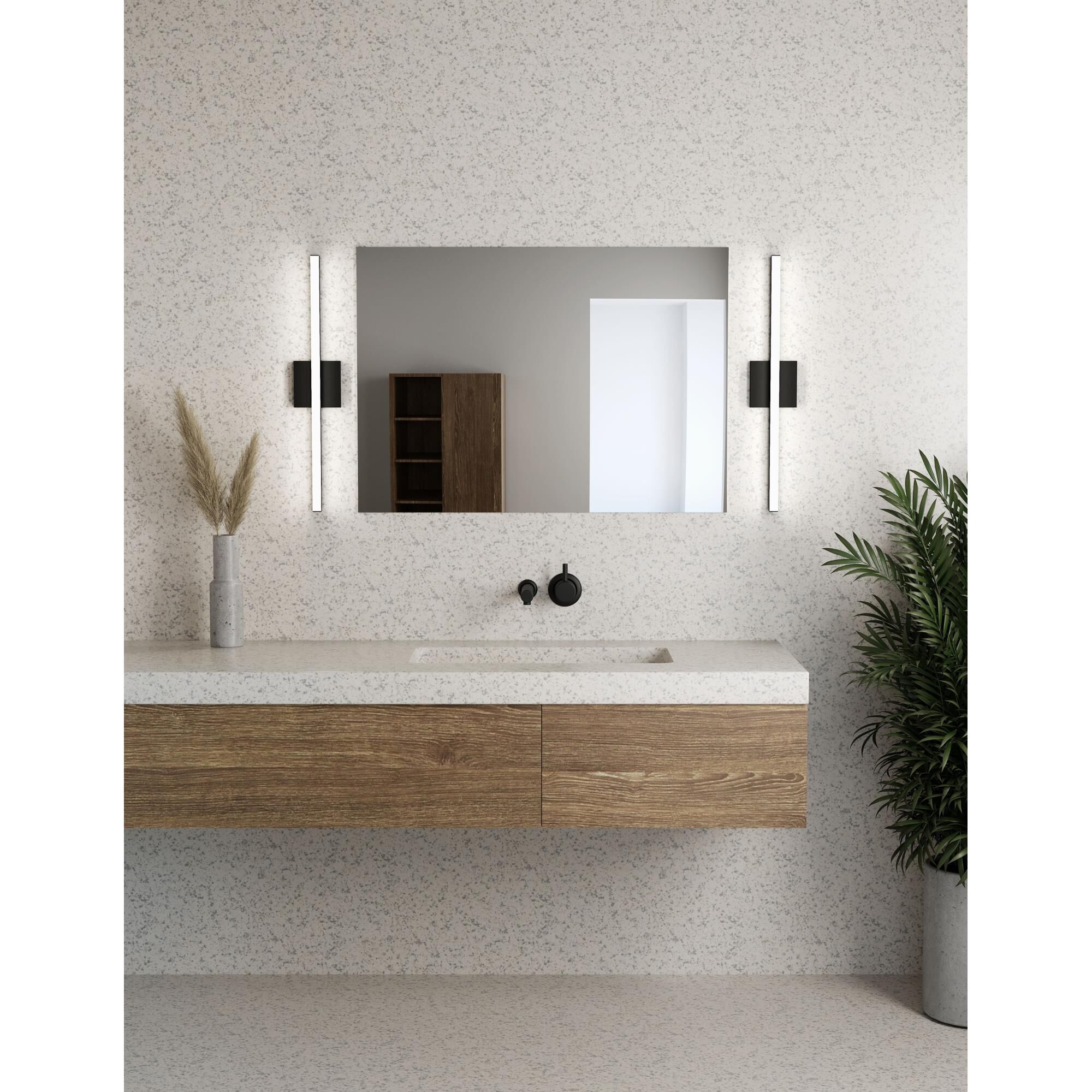 SONNEMAN Stix 32 Inch LED Bath Vanity Light