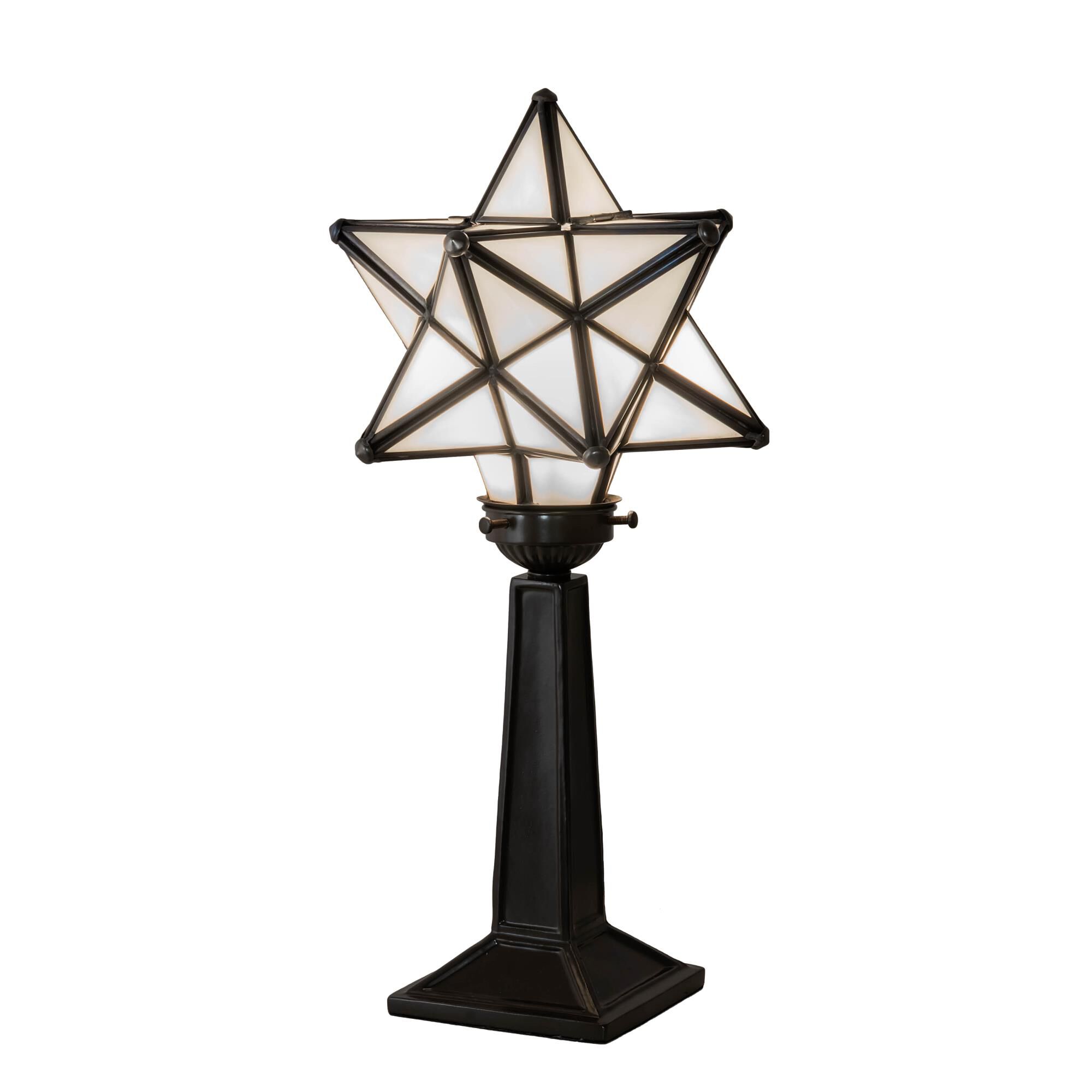 Moravian Star 16 Inch Table Lamp by Meyda Lighting