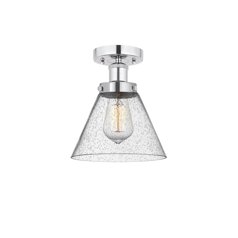 Bruno Marashlian Cone 7 Inch 1 Light Semi Flush Mount by Innovations Lighting