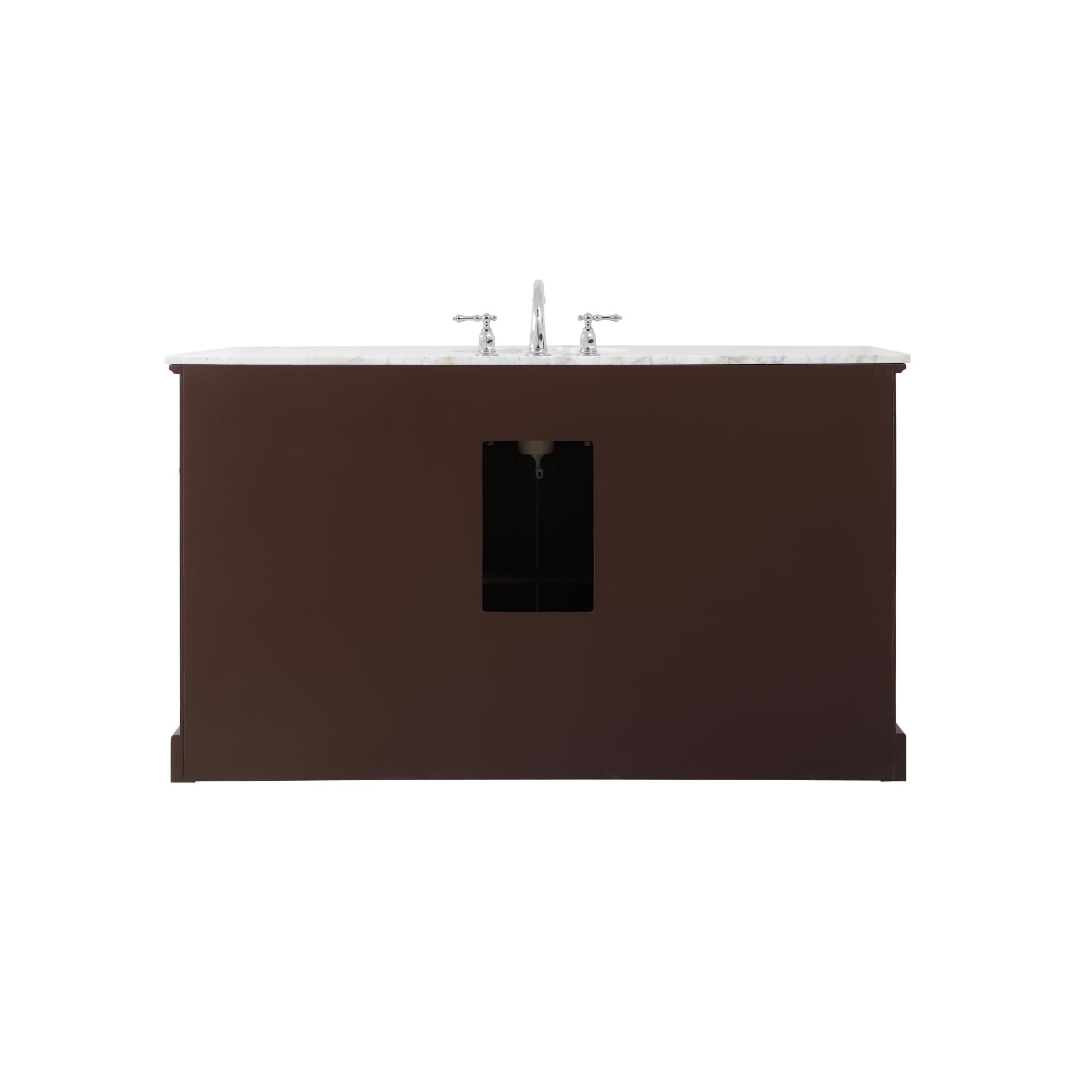 Shown in Teak finish