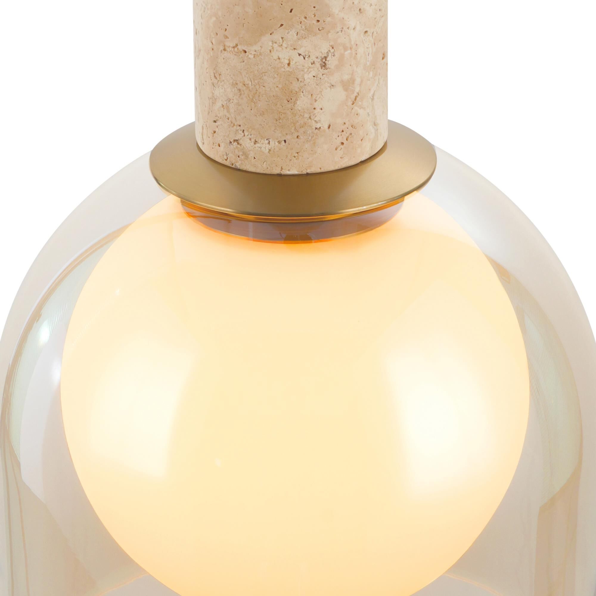 Shown in Brass finish