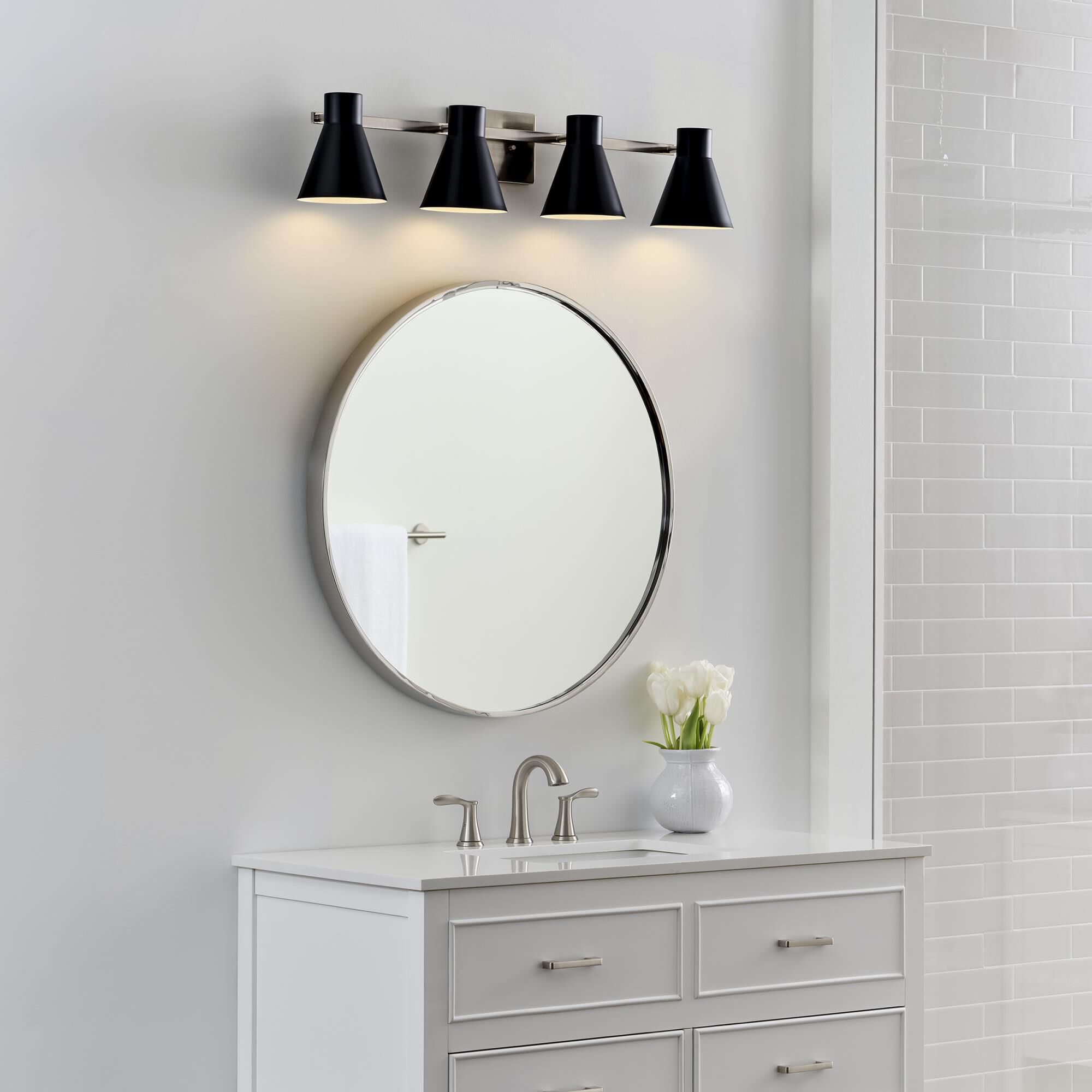 Towner 35 Inch 4 Light Bath Vanity Light by Generation Lighting