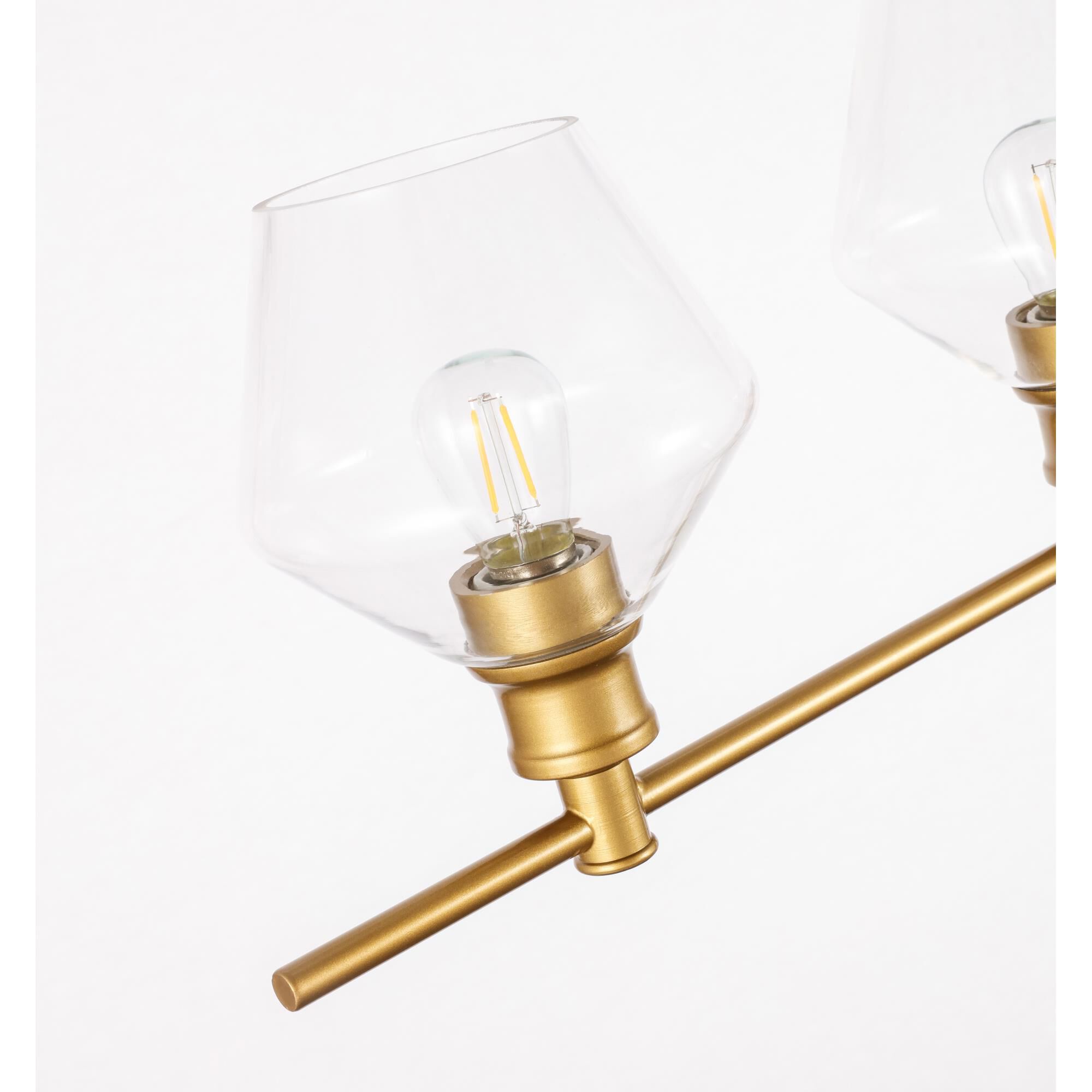 Shown in Brass finish