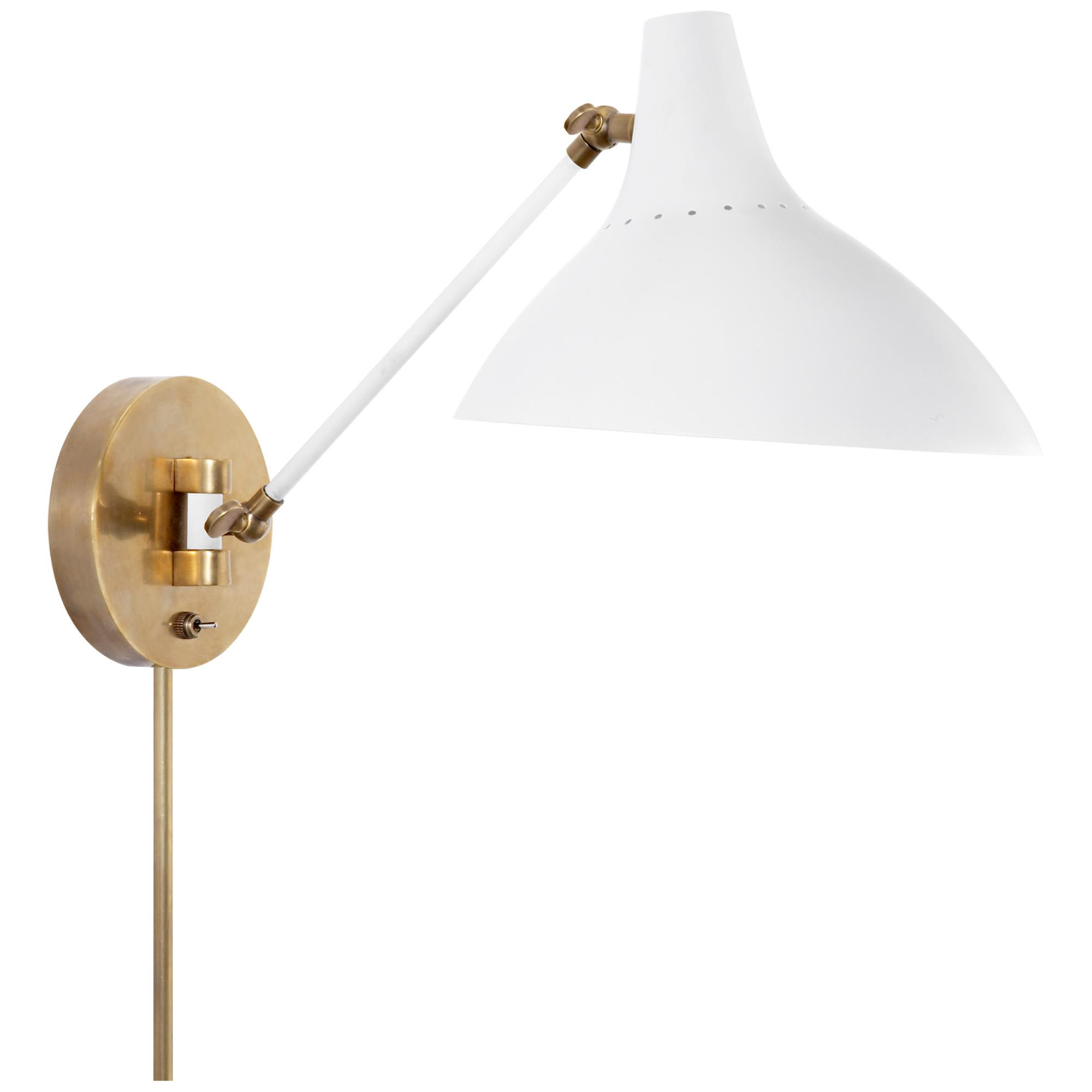 Shown in Plaster White finish