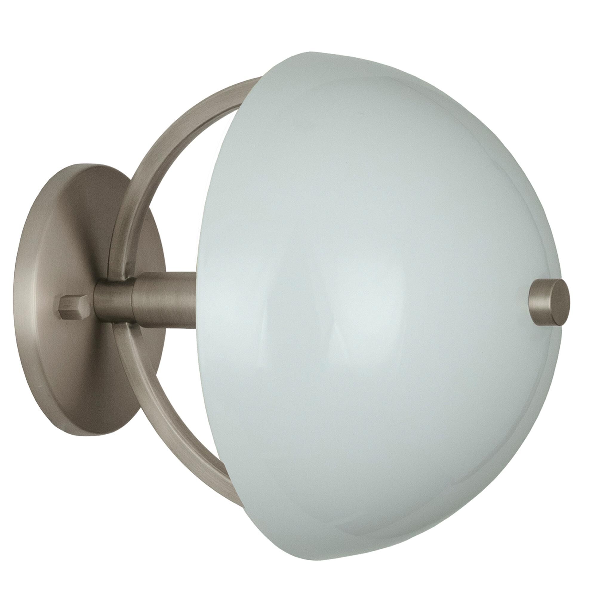 Shown in Pewter finish and White shade