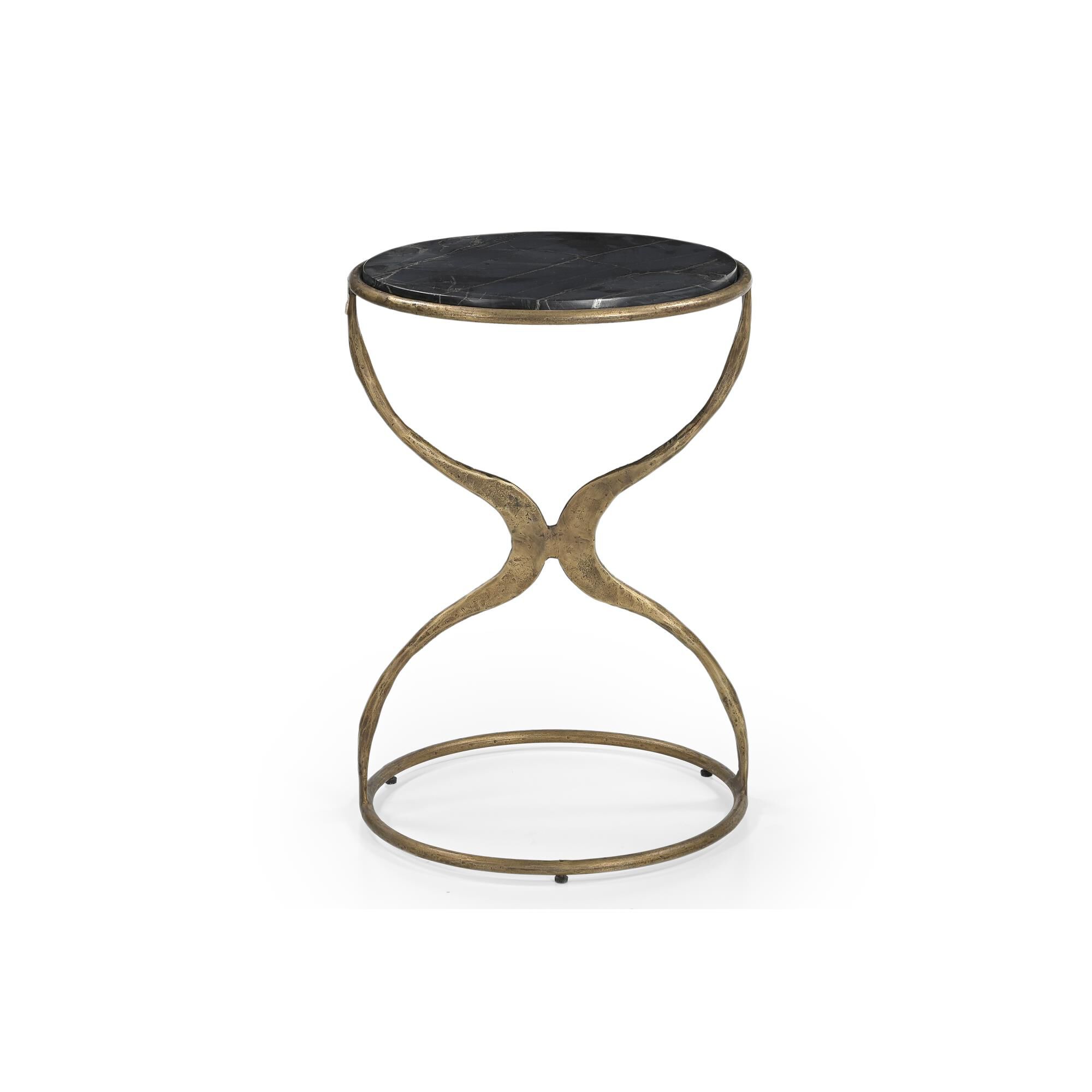 Hourglass 25 Inch Accent Table by Bassett Mirror Company