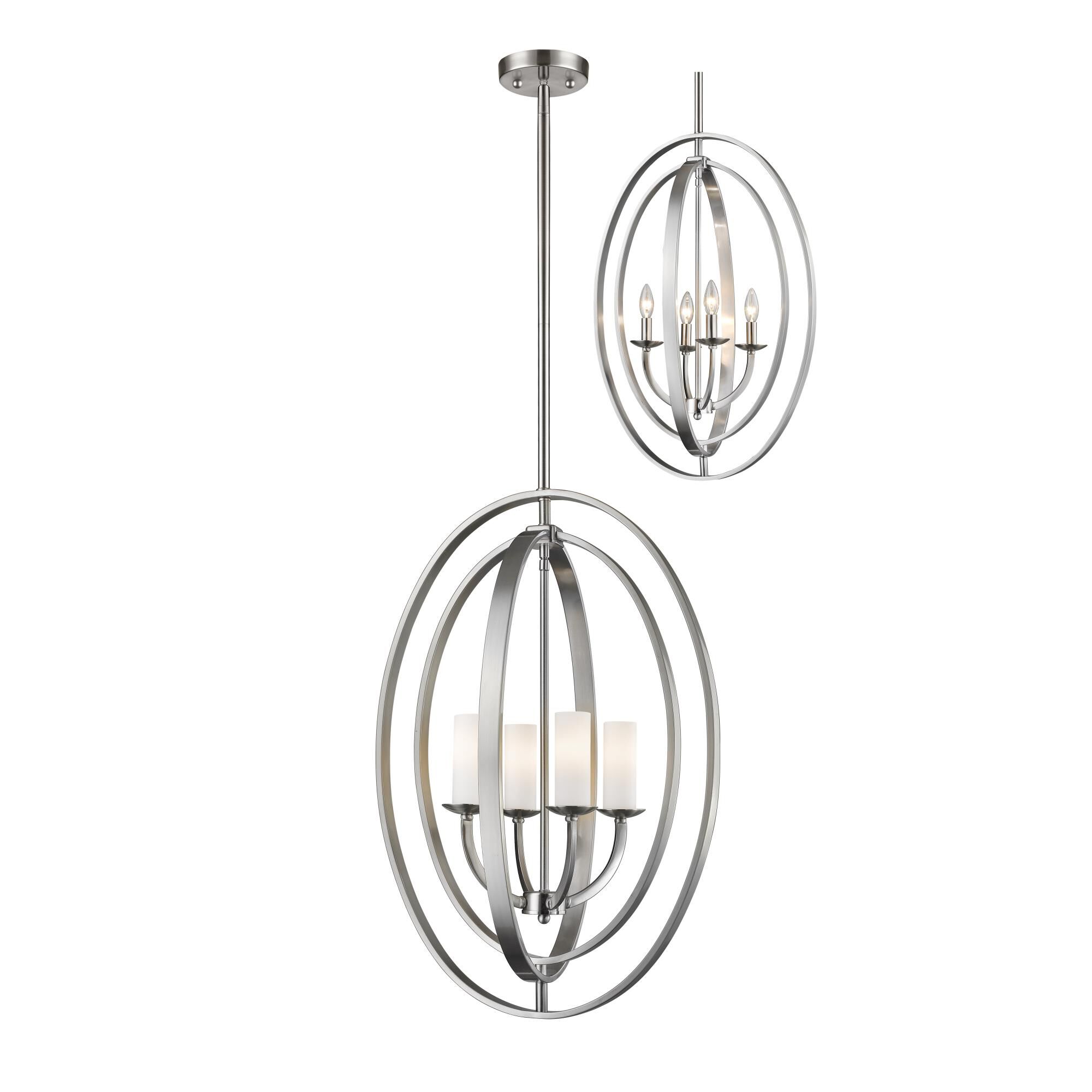 Ashling 19 Inch 4 Light Mini Chandelier by Z-Lite