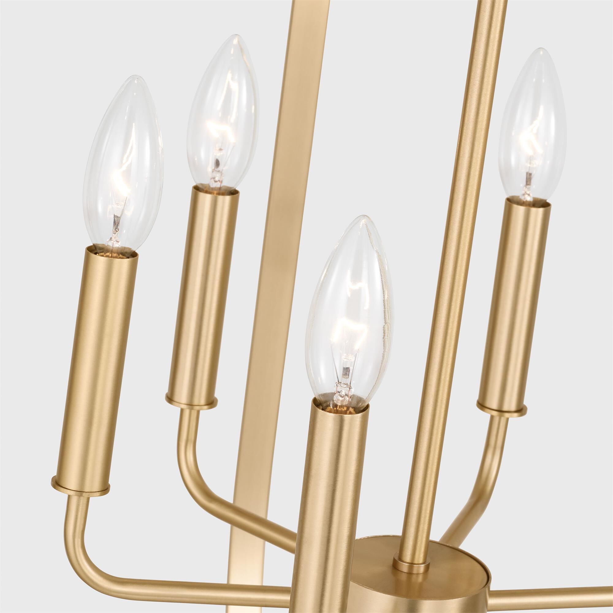 Shown in Satin Brass finish