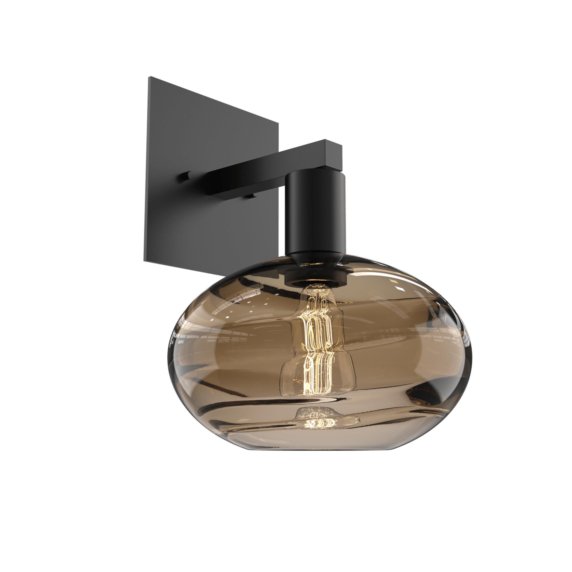 Shown in Matte Black finish and Optic Bronze glass