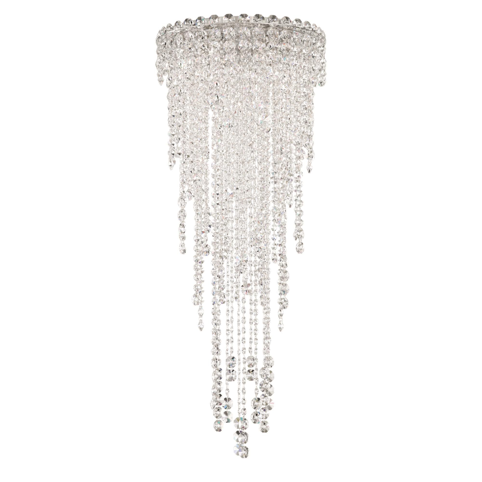 Shown in Stainless Steel finish and Clear Heritage Handcut crystal