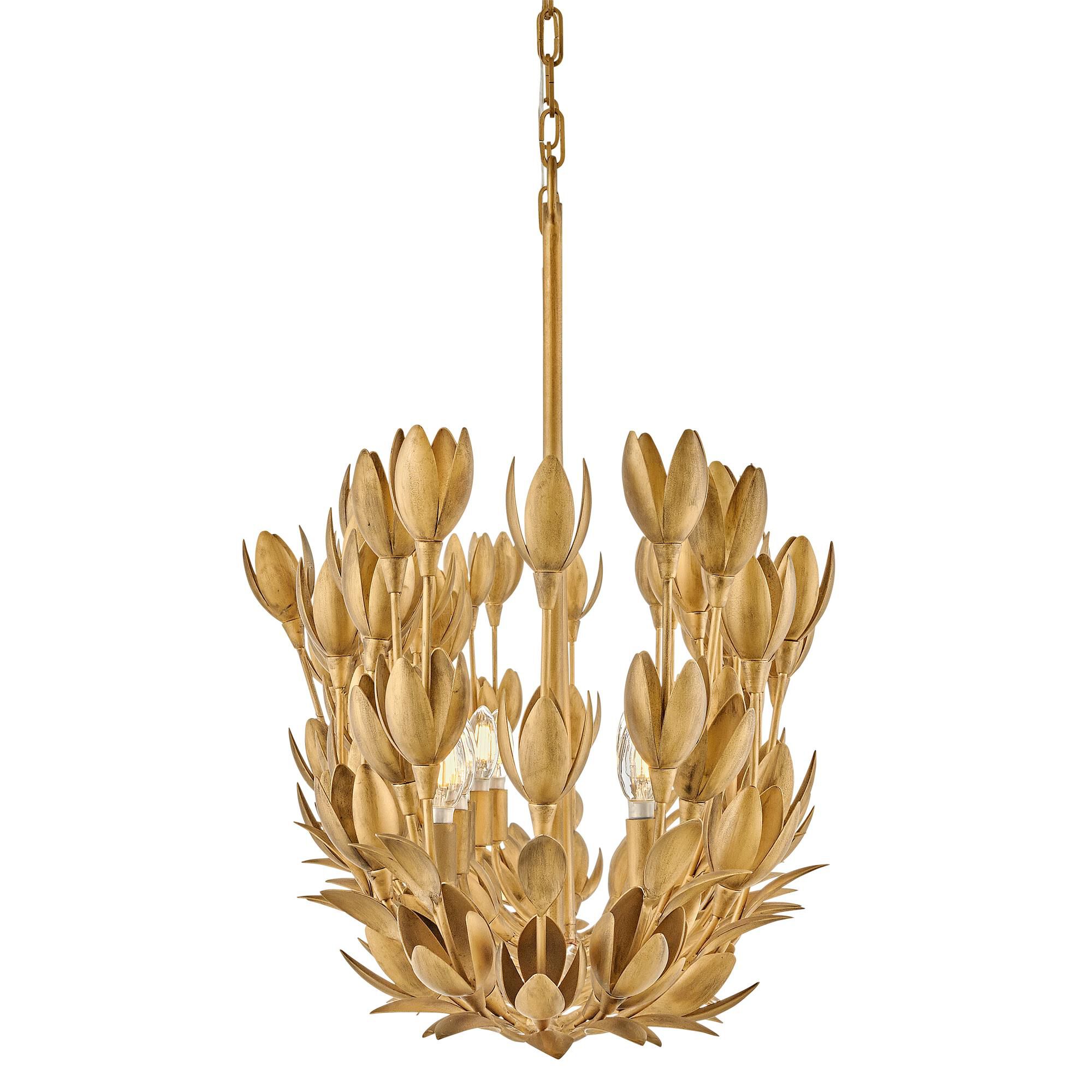 Shown in Burnished Gold finish