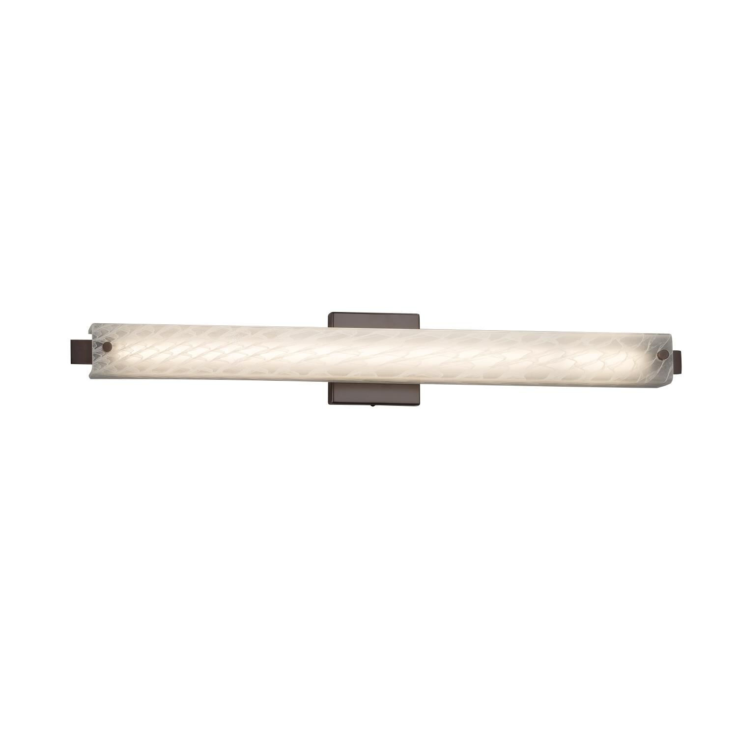 Fusion 30 Inch 1 Light LED Bath Vanity Light by Justice Design Group