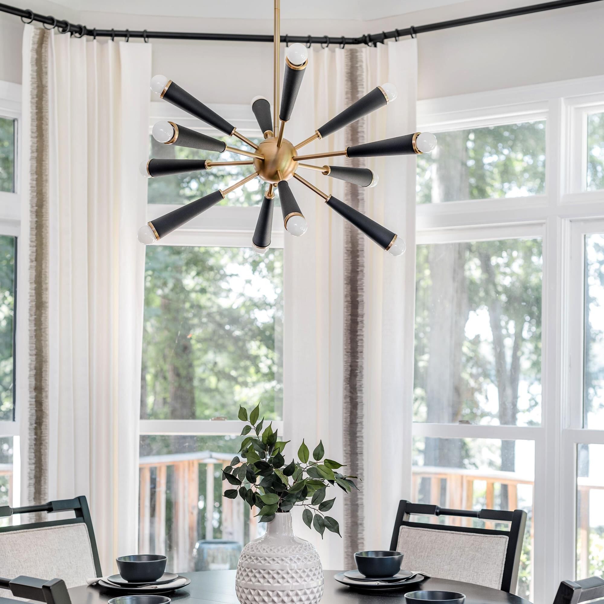 Zodiac 34 Inch Large Pendant by Crystorama