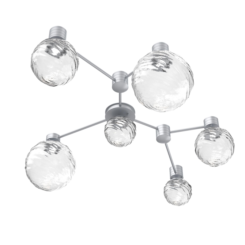 Levi Wilson Gaia 40 Inch Semi Flush Mount by Hammerton Studio