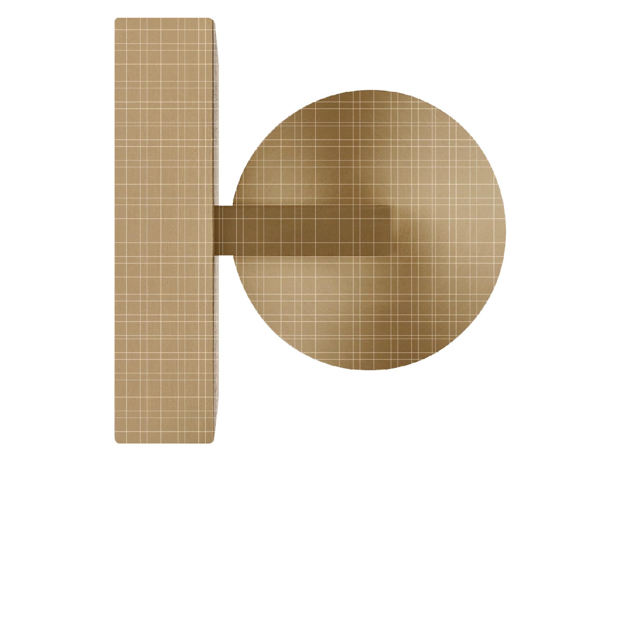 Shown in Satin Brass finish and Transparent Polycarbonate shade