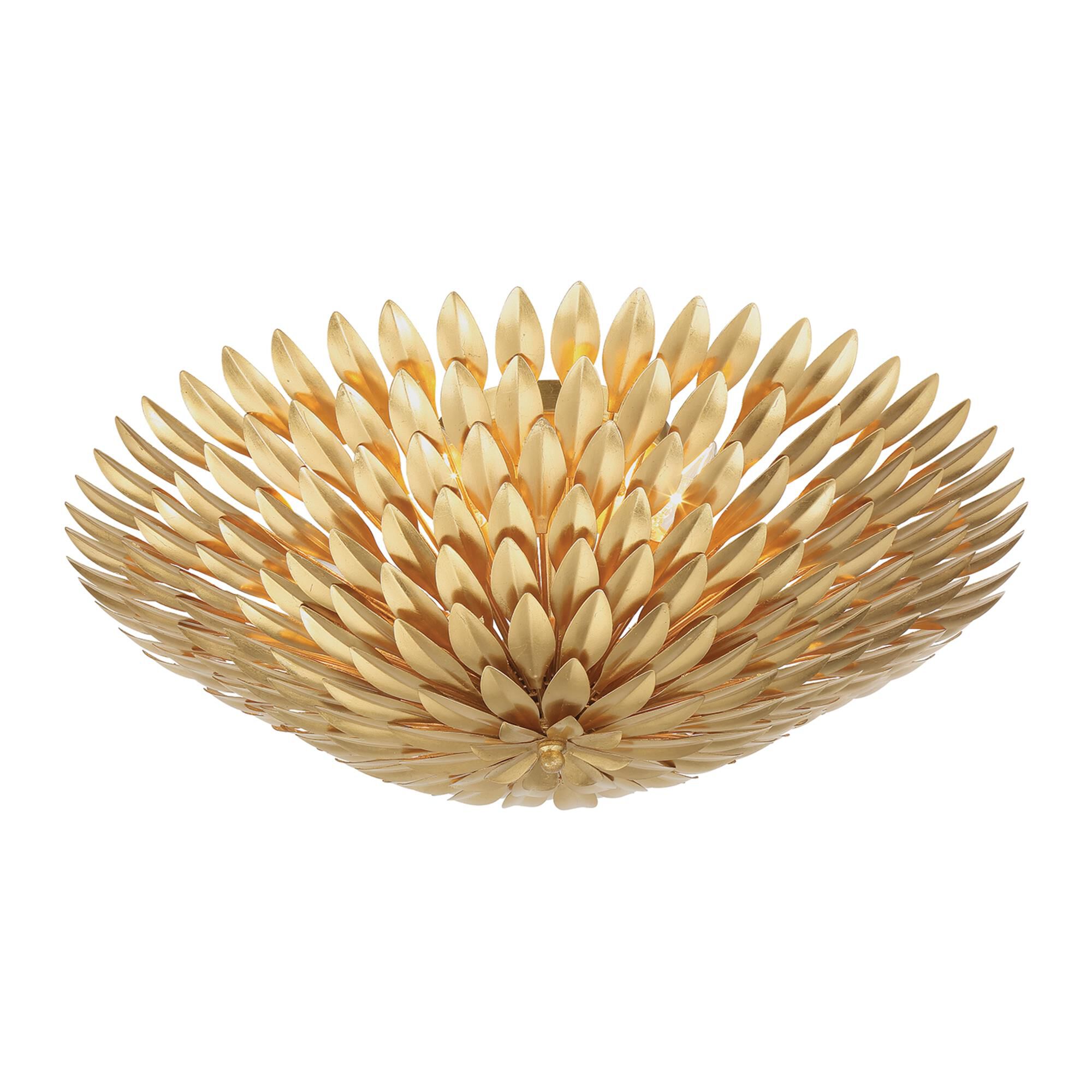 Shown in Antique Gold finish