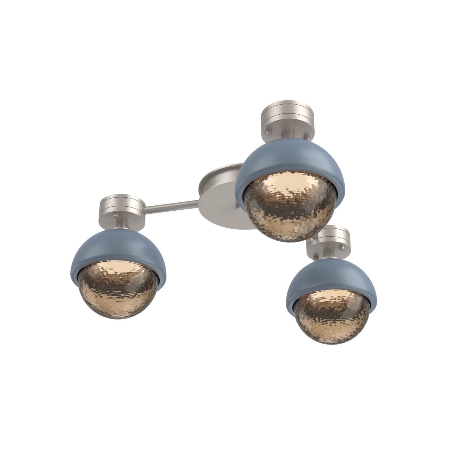 Levi Wilson Cabochon 23 Inch Flush Mount by Hammerton Studio
