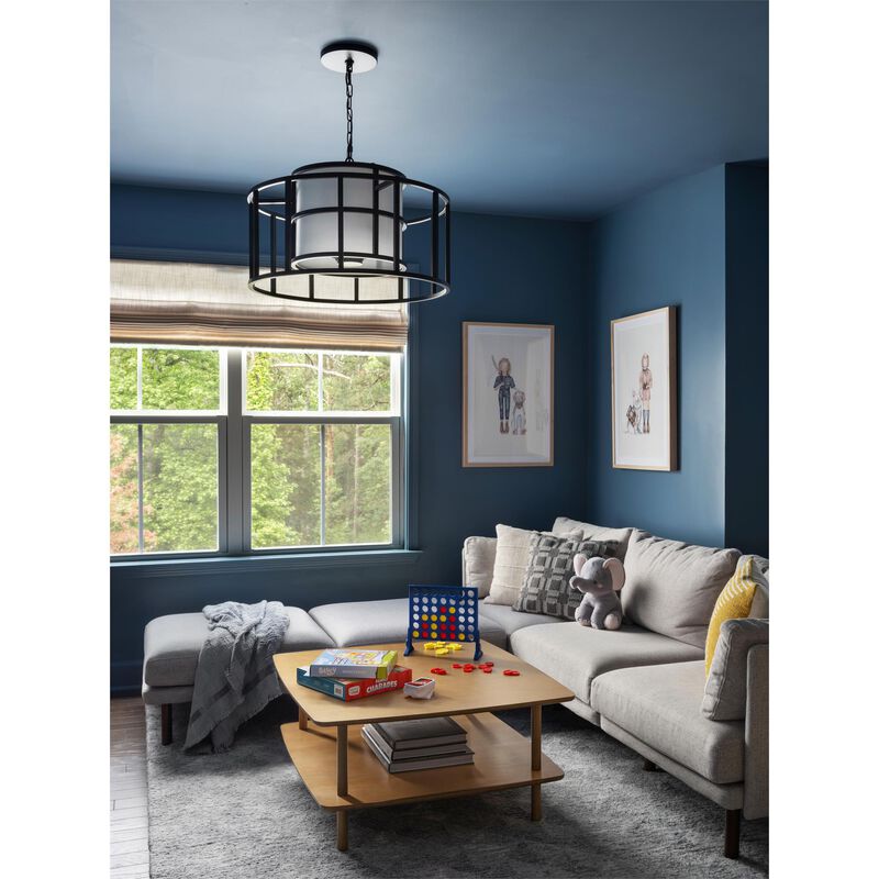 Brian Patrick Flynn Holton 25 Inch Pendant Light by Crystorama