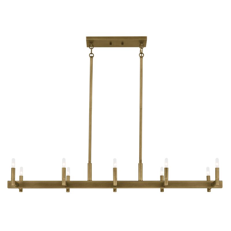 Erzo Medium Linear Chandelier by Kichler