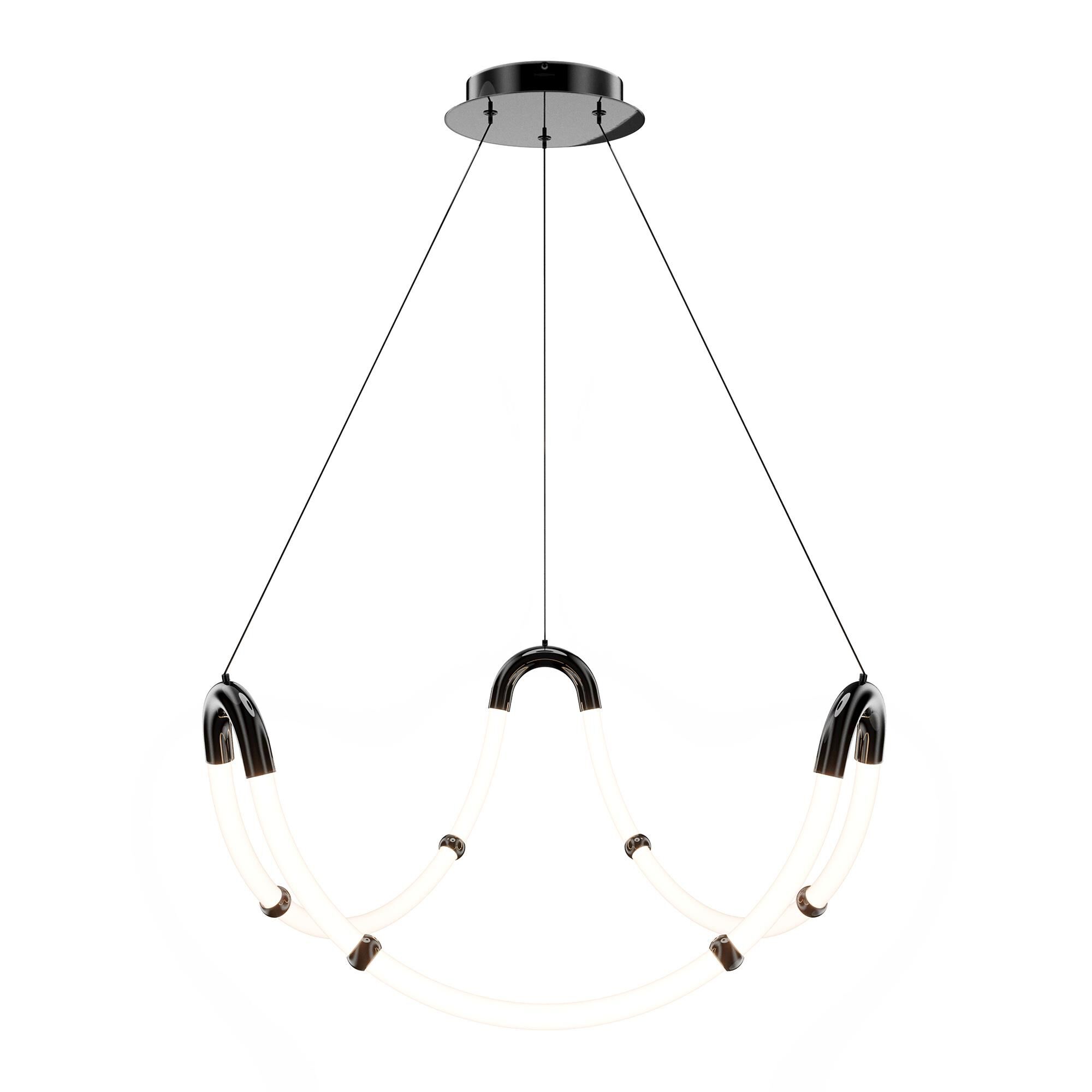 Swathe 25 Inch Chandelier by dweLED