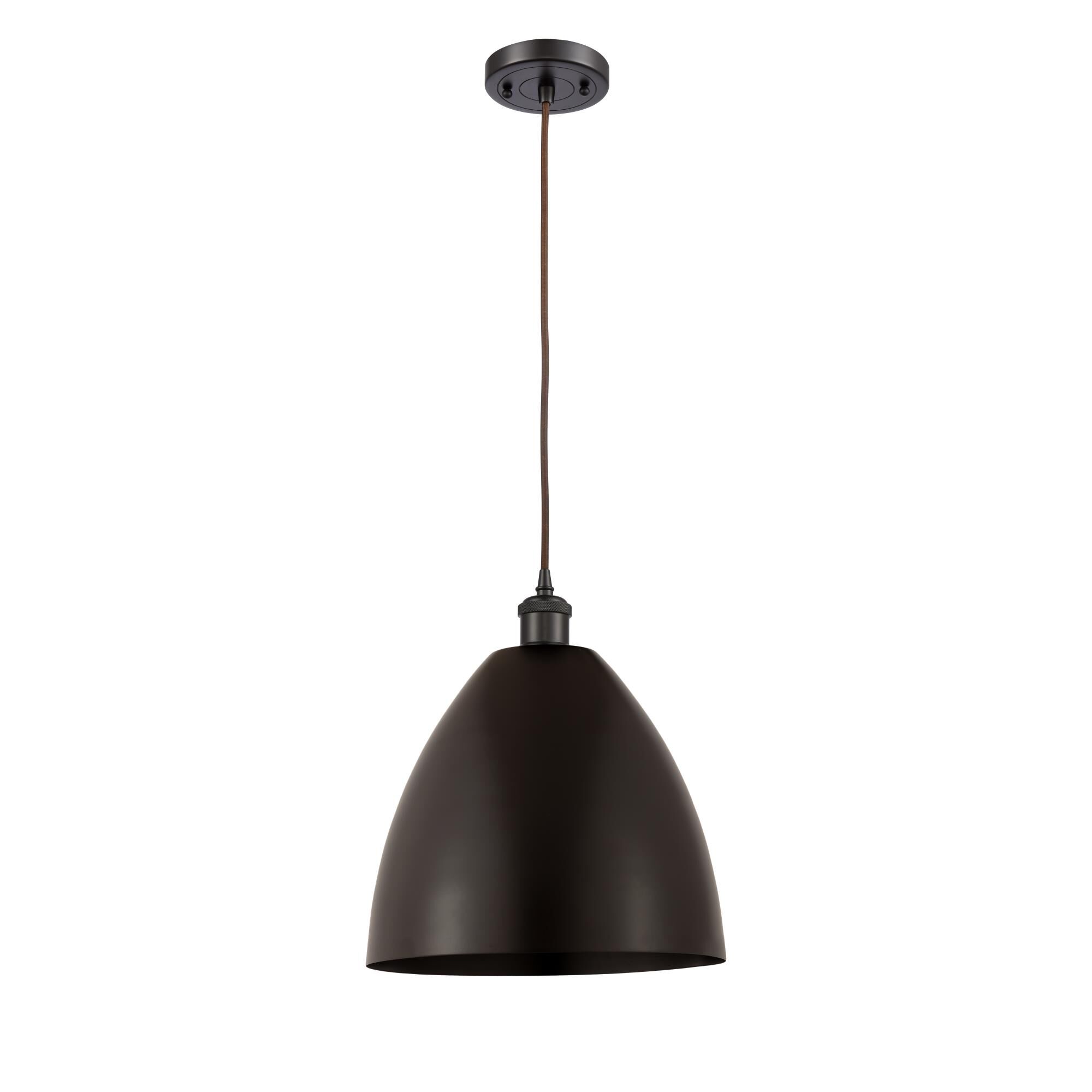 Shown in Oil Rubbed Bronze finish and Clear glass and Oil Rubbed Bronze Ballston Dome shade