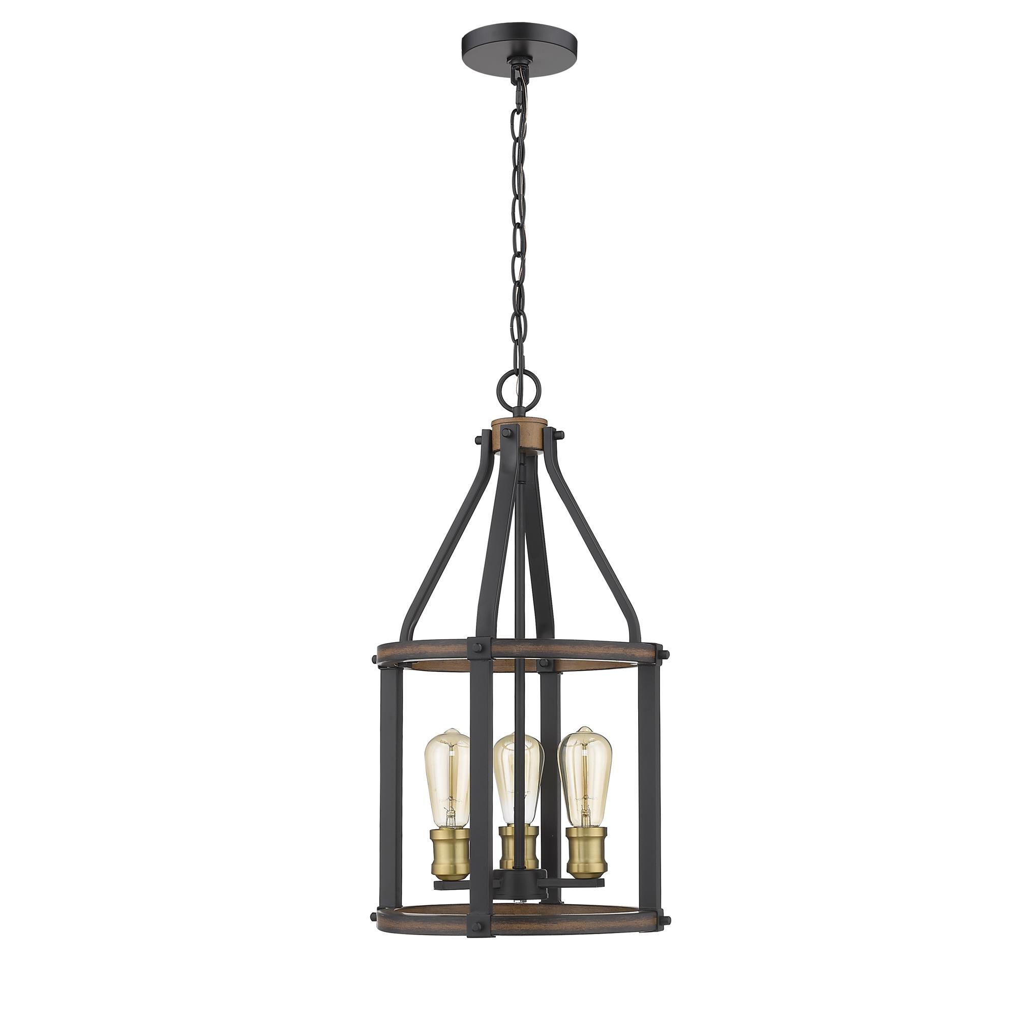 Shown in Rustic Mahogany finish and --- glass and --- shade