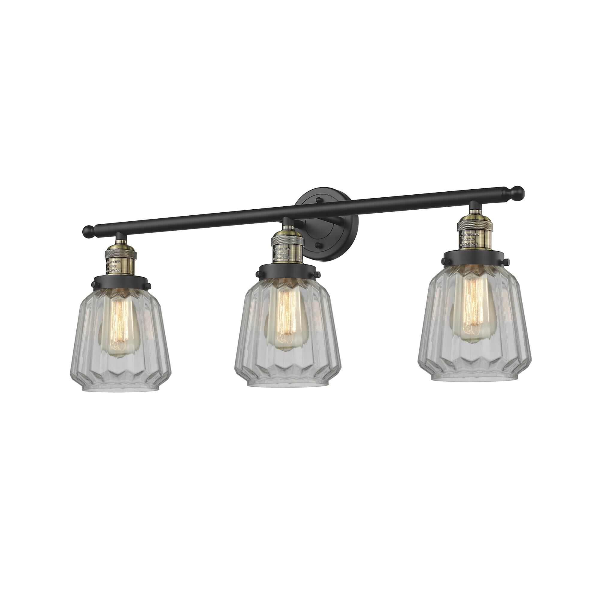 Bruno Marashlian Chatham 30 Inch 3 Light Bath Vanity Light by Innovations Lighting