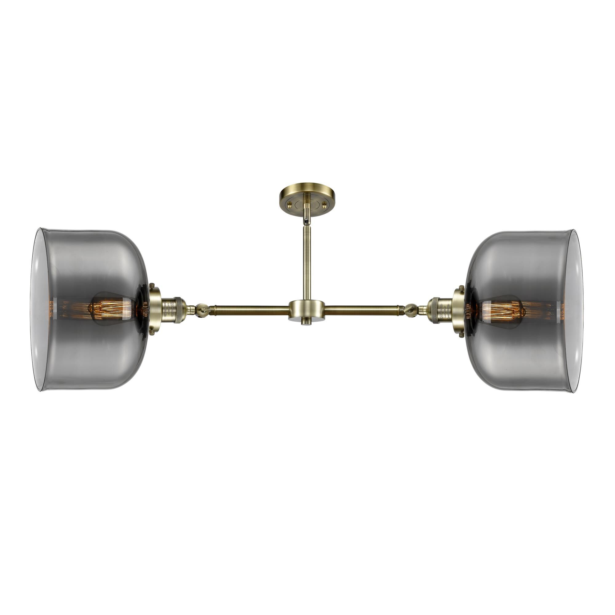 Bruno Marashlian X-Large Bell 21 Inch 2 Light Mini Chandelier by Innovations Lighting