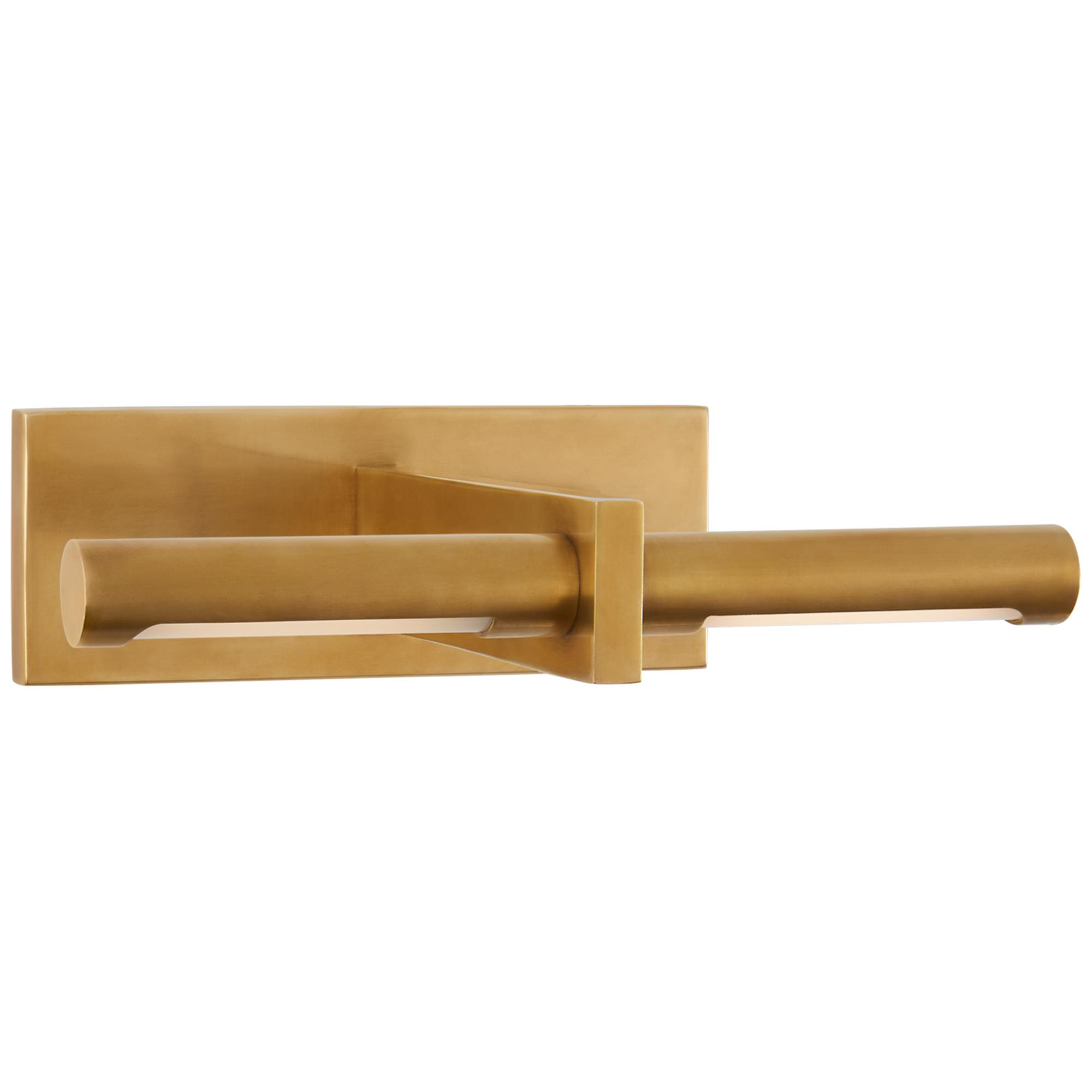 Shown in Antique-Burnished Brass finish and No Option shade